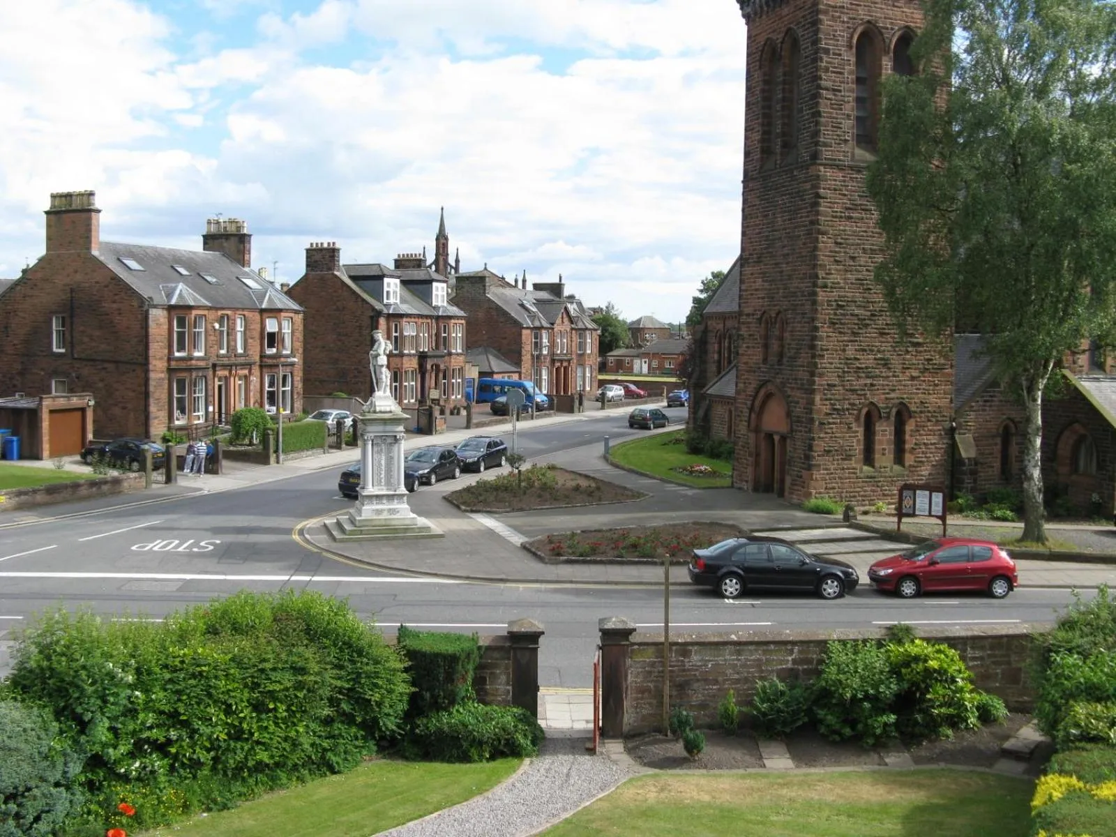 Street view in Dumfries Villa