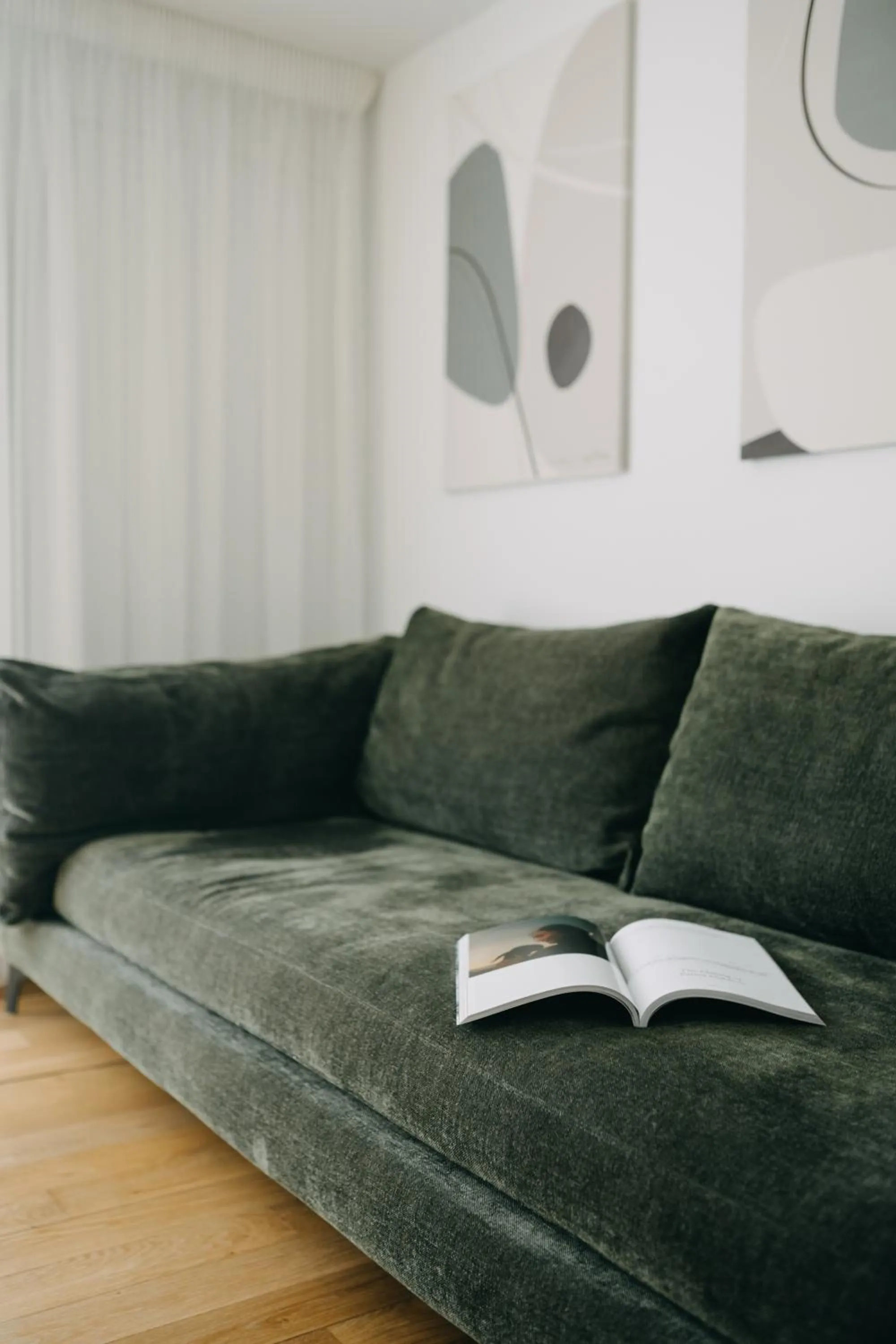 Seating area in The Bold Type Hotel, a Member of Design Hotels