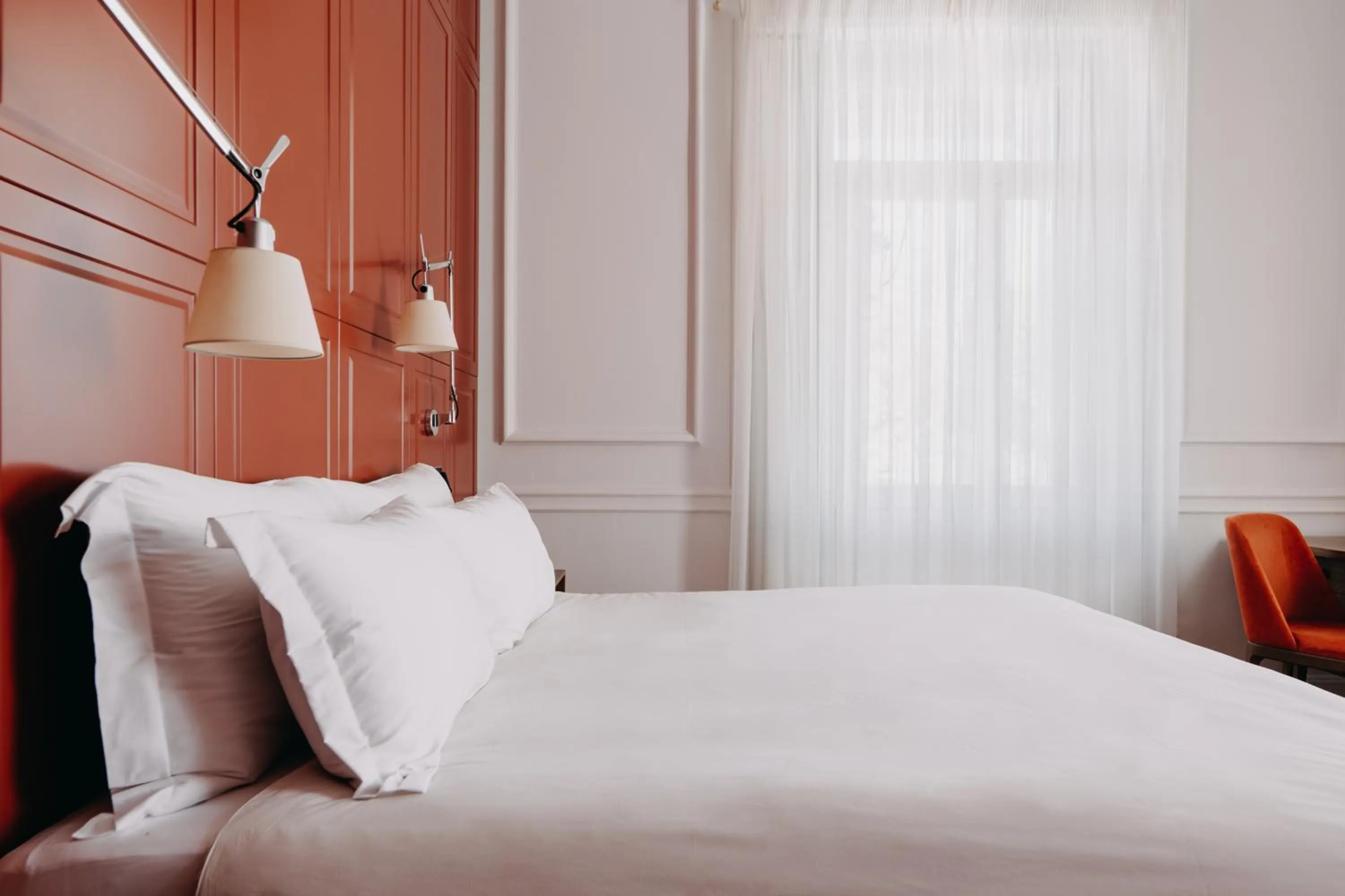 Bed in The Bold Type Hotel, a Member of Design Hotels