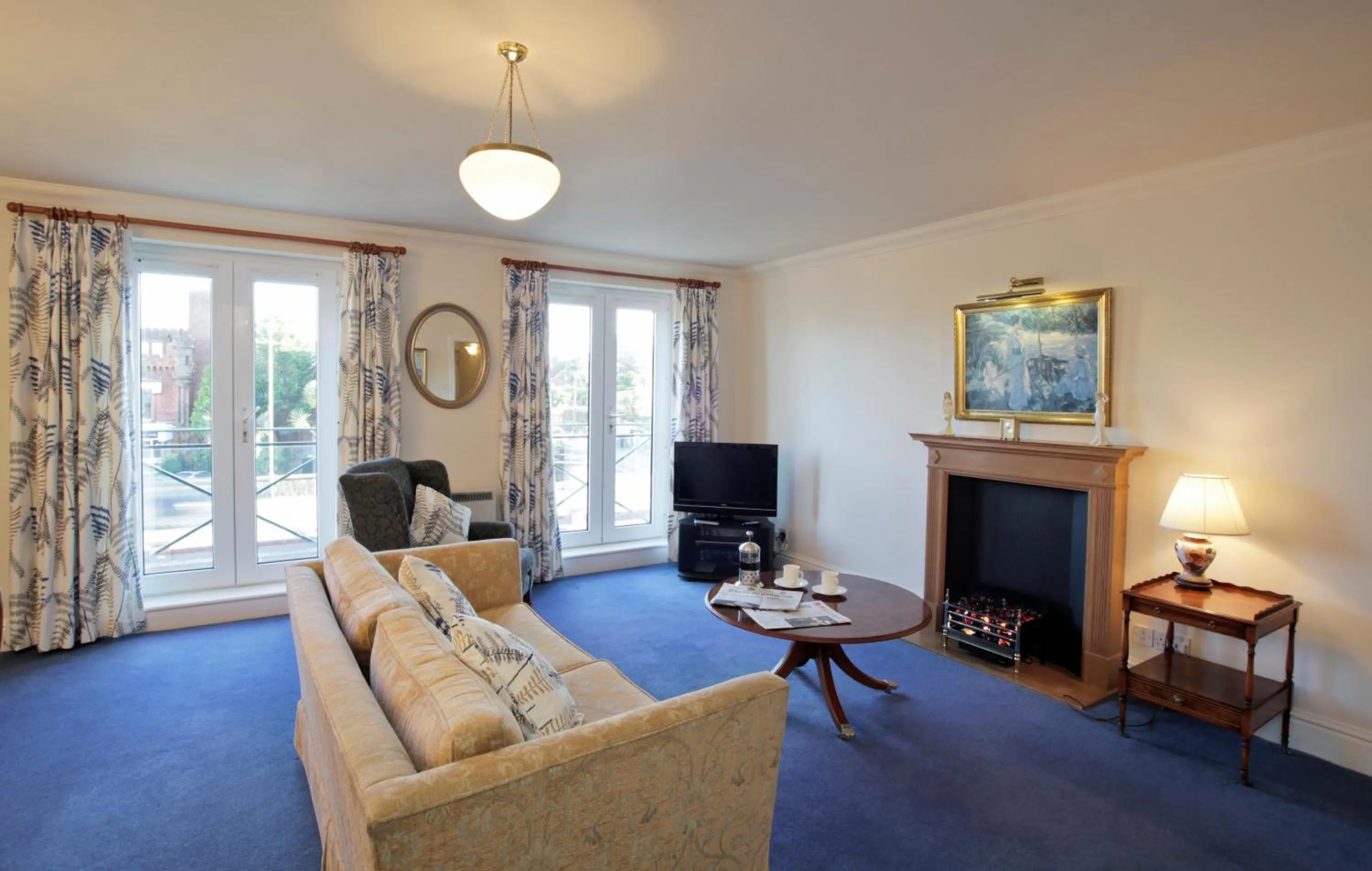 Day in The Corbyn Apartments