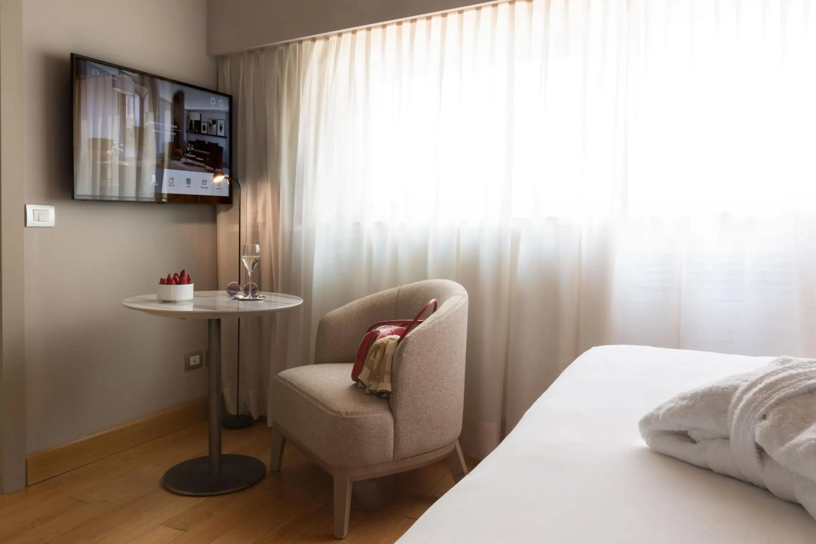 Decorative detail, Bed in Grand Hotel San Gemini I UNA Esperienze