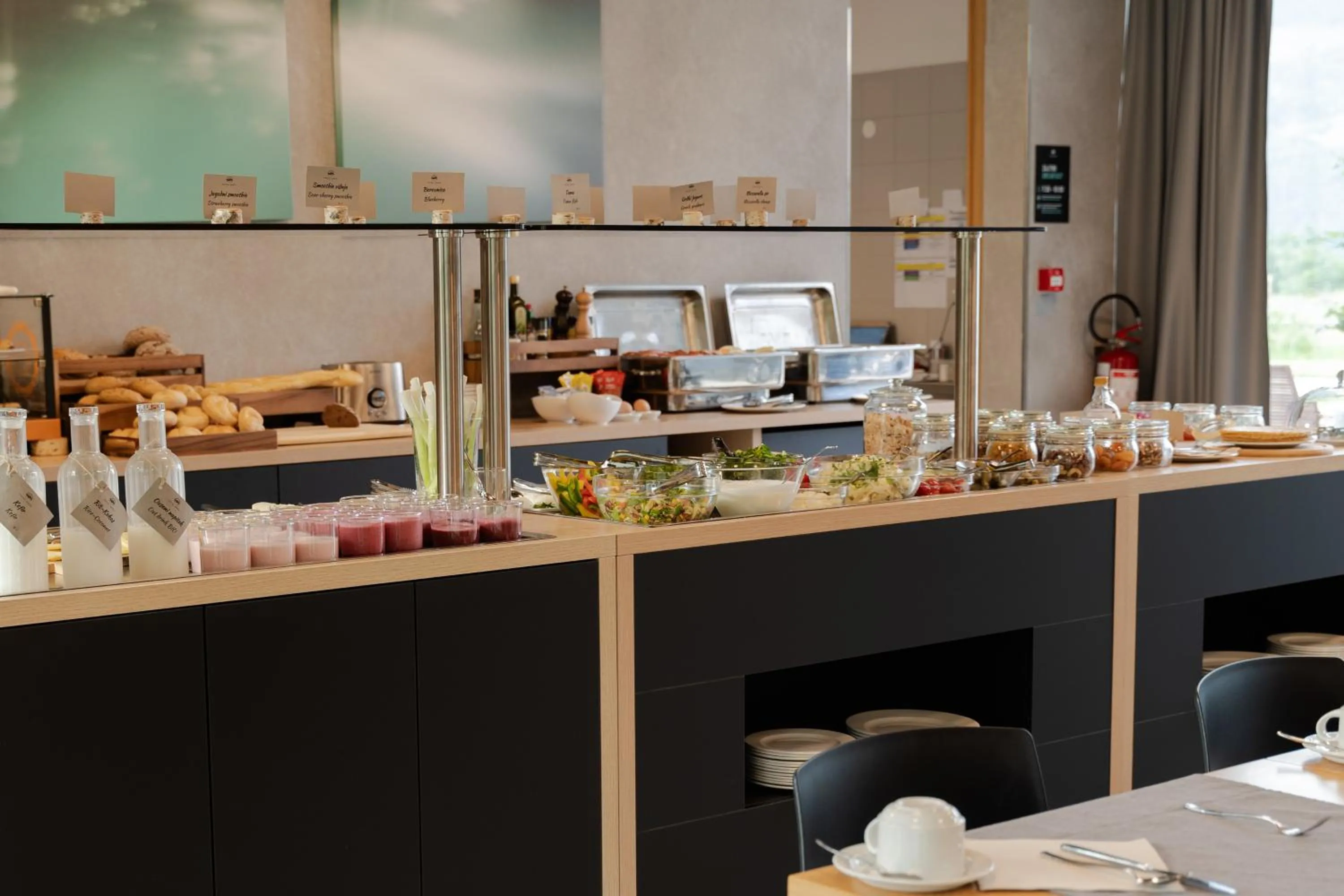 Food and drinks in Hotel Soča