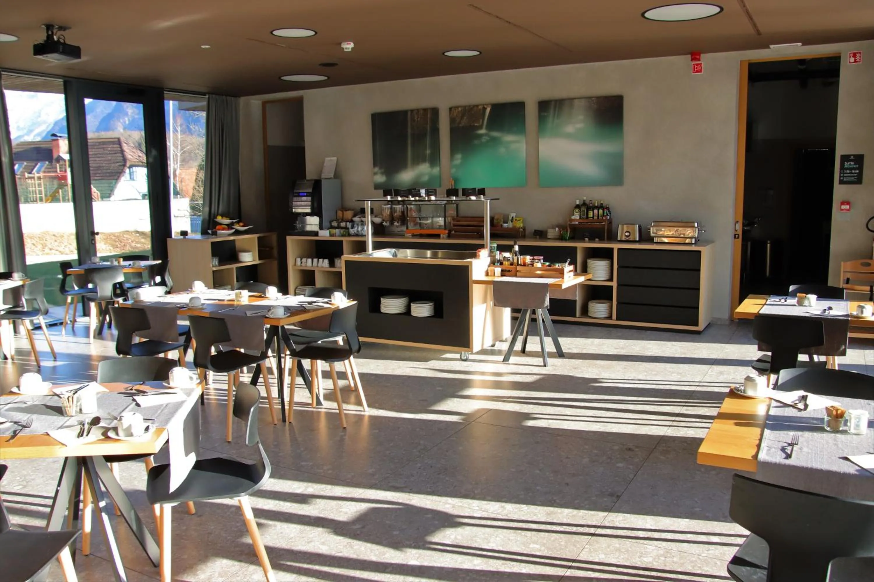 Food and drinks in Hotel Soča