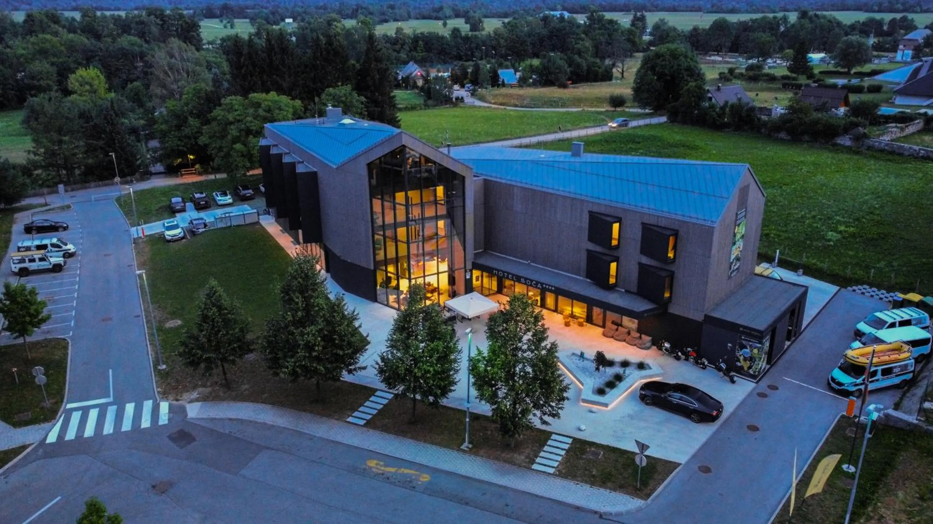 Property building in Hotel Soča