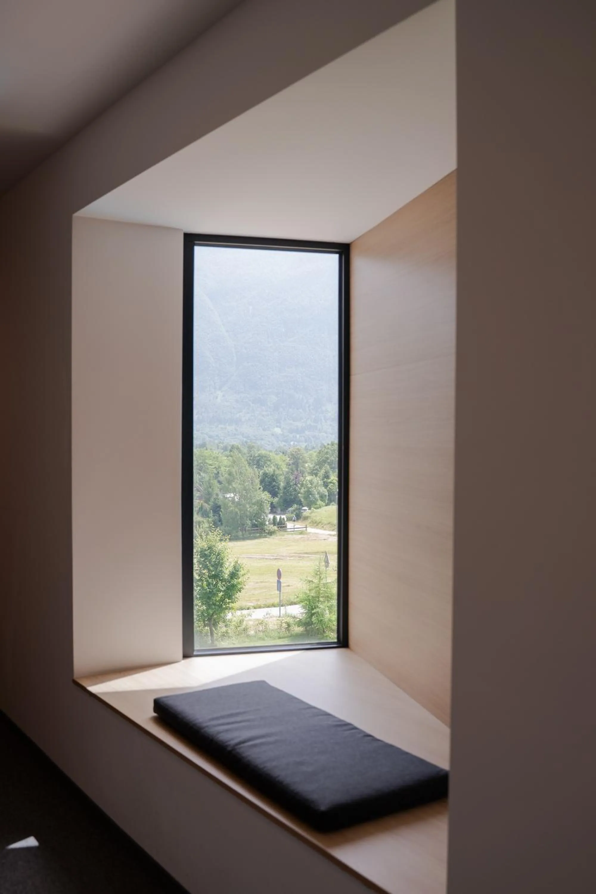 View (from property/room), Bed in Hotel Soča