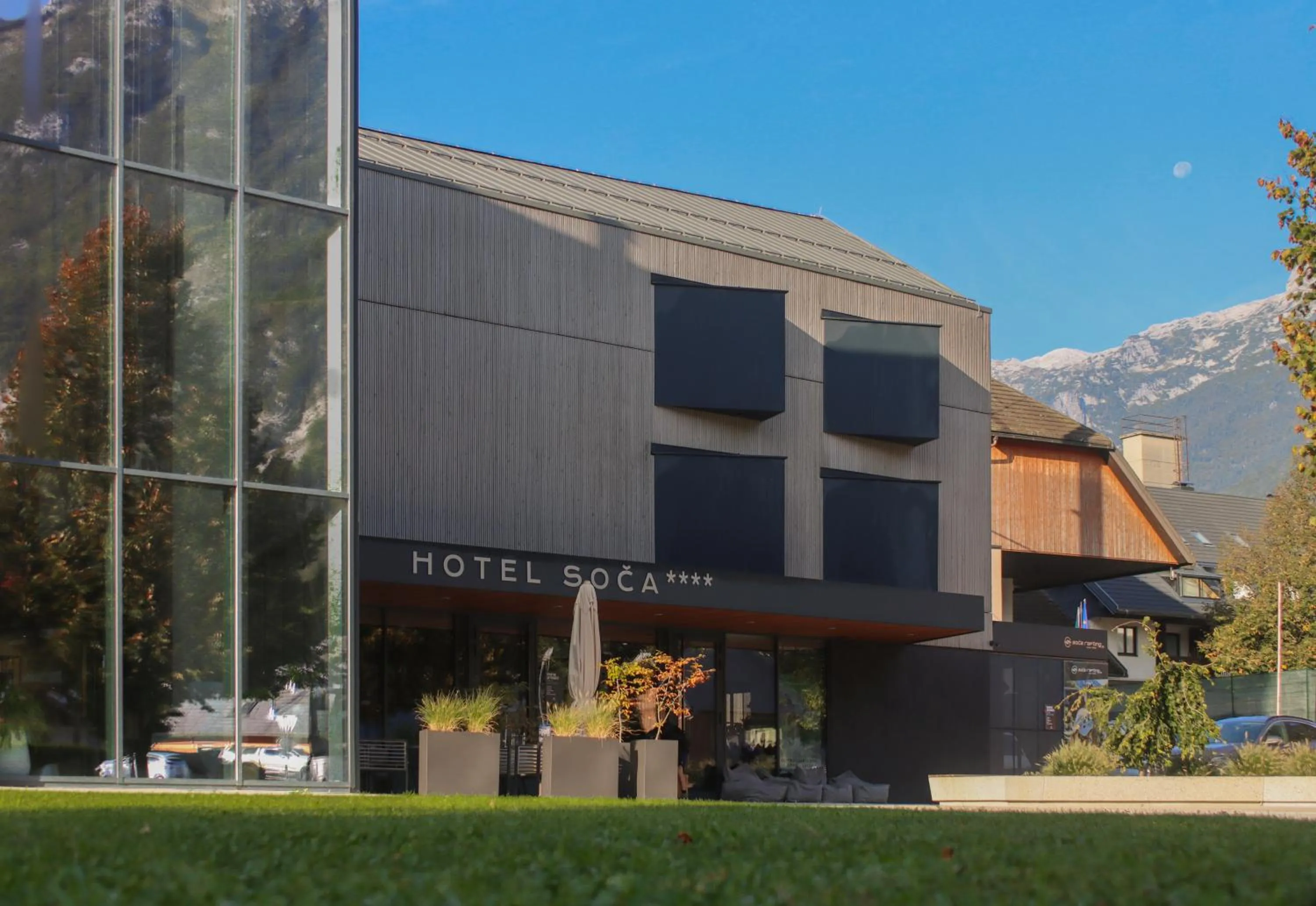 Property building in Hotel Soča