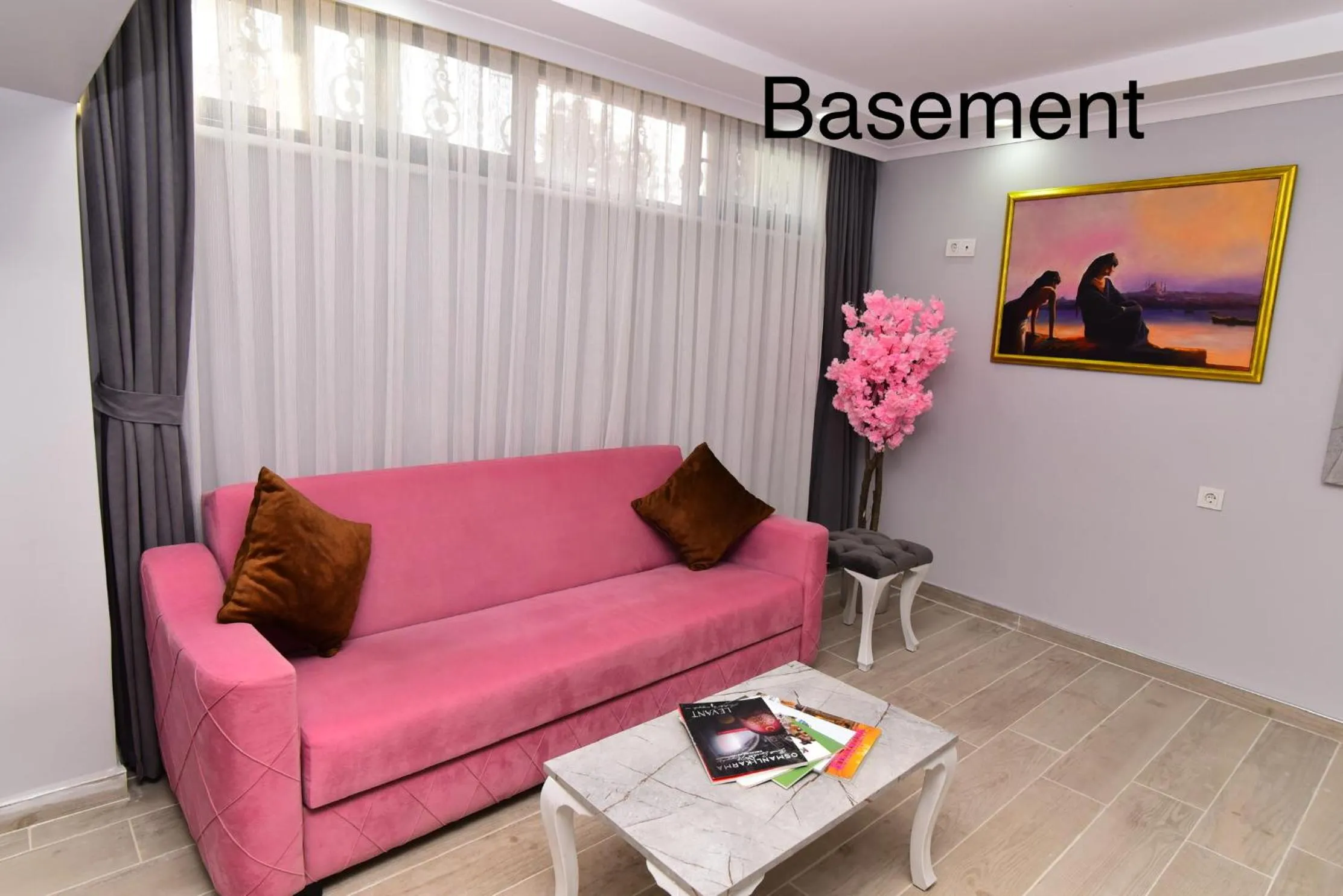 Seating area in Little sofia hotel