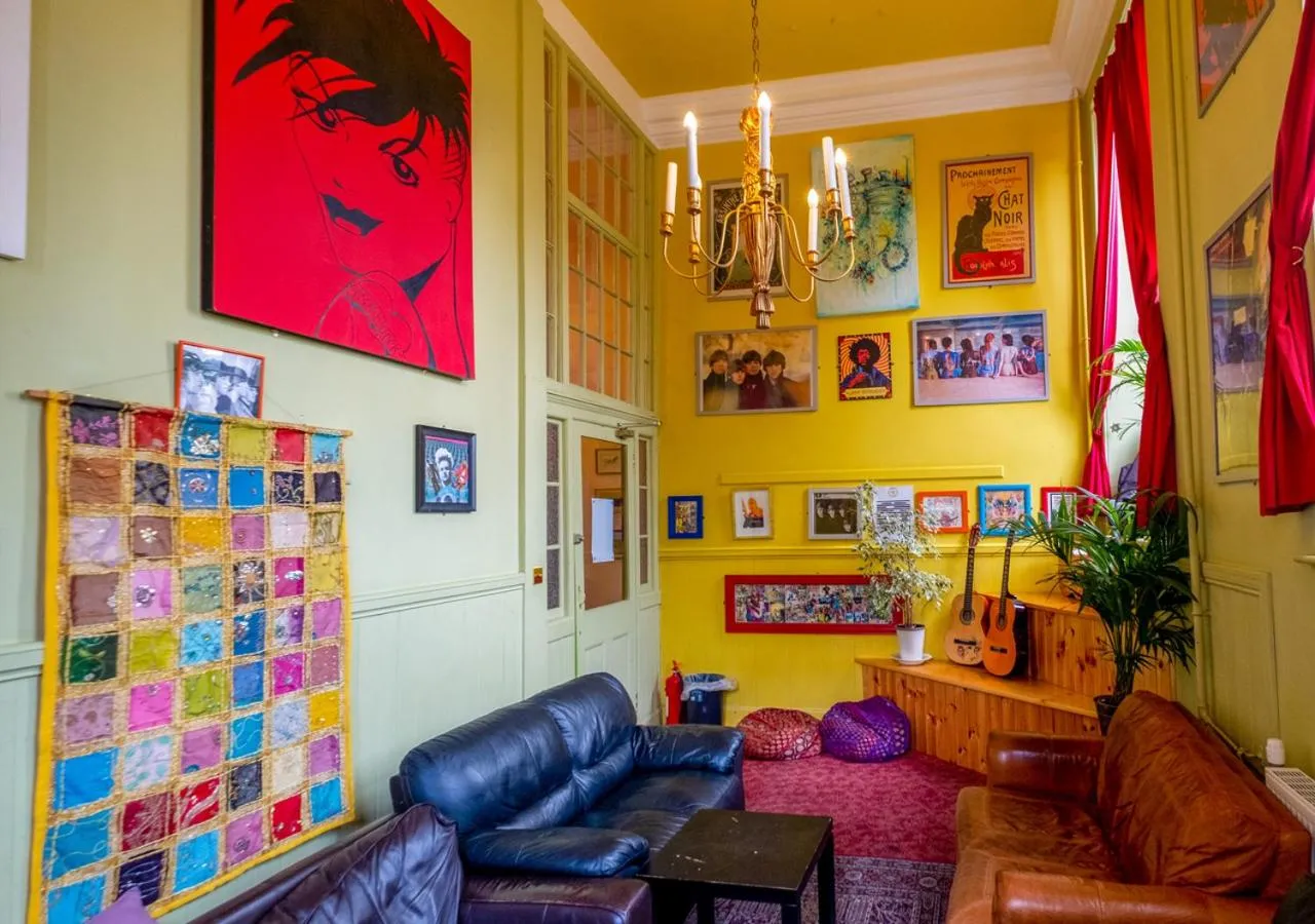 Patio in Castle Rock Hostel - Adults Only