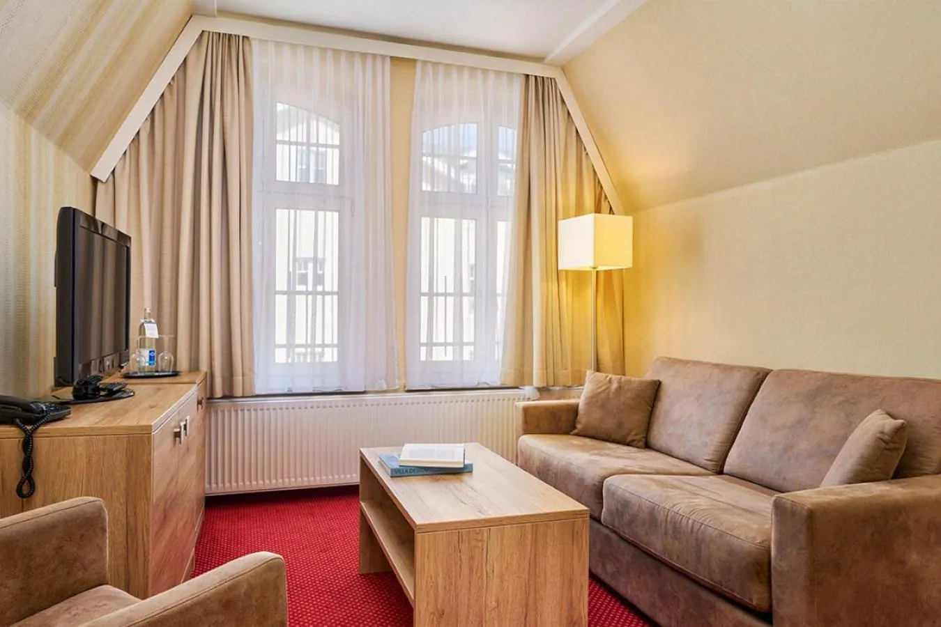 Living room in Strandhotel garni Kormoran