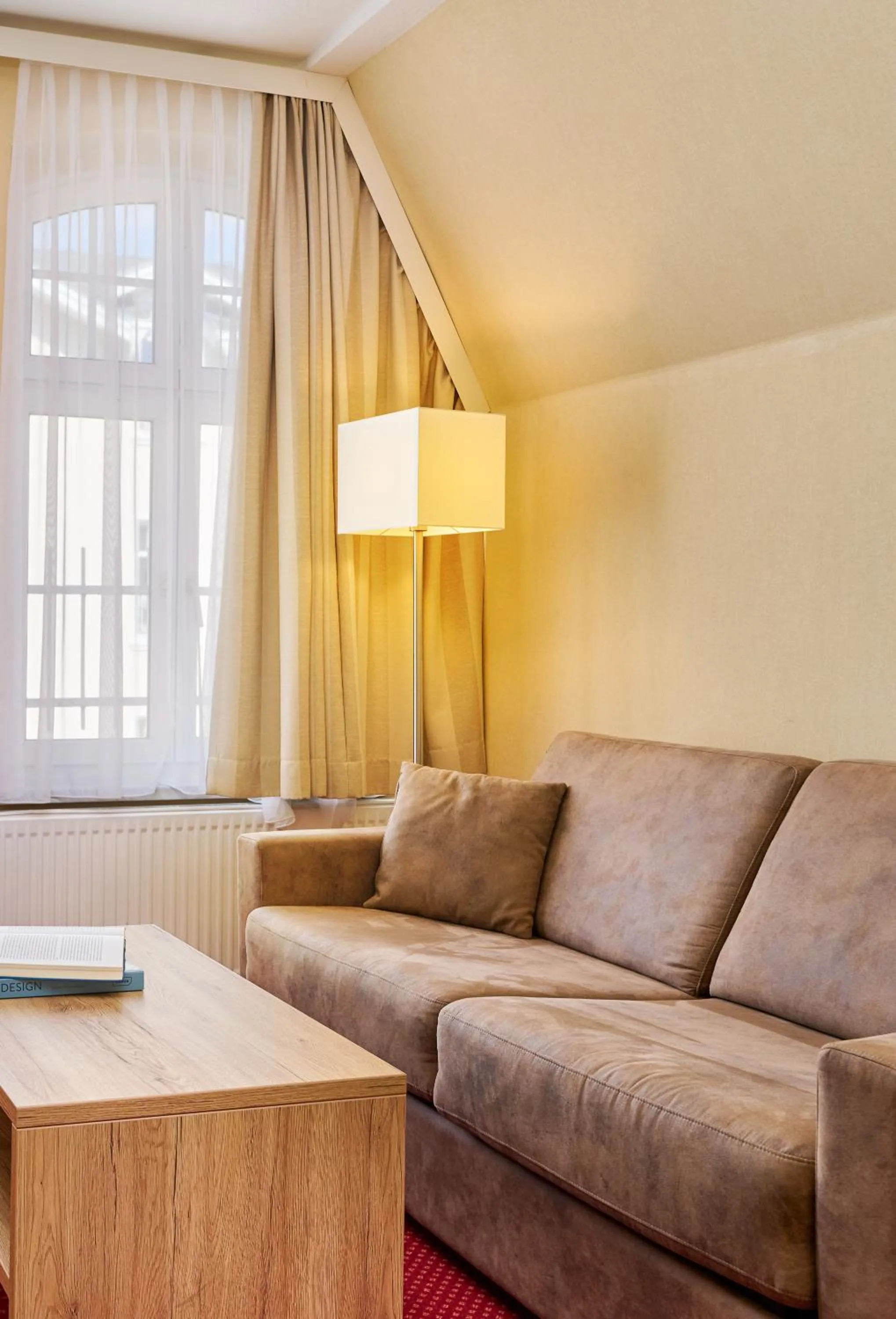 Seating area in Strandhotel garni Kormoran