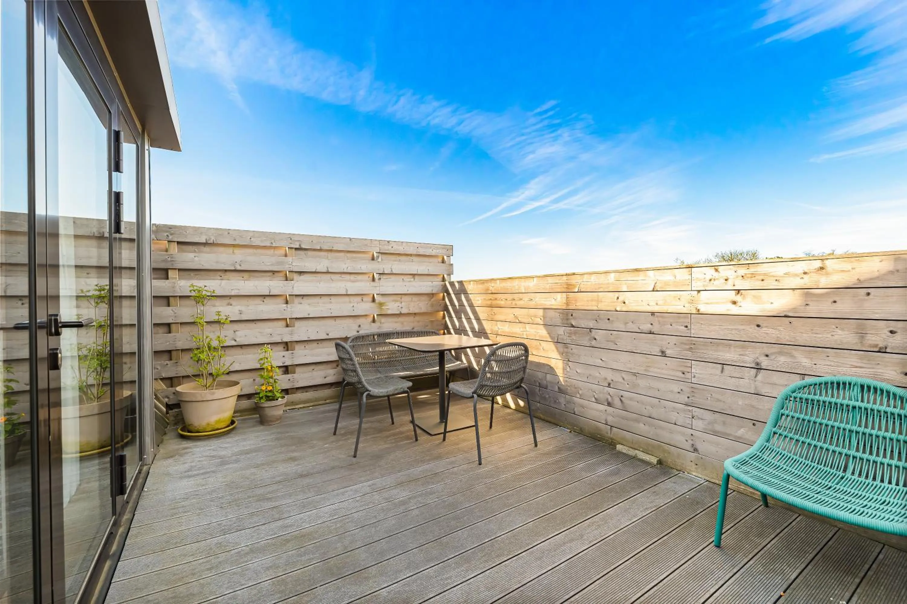 Balcony/Terrace in Cityhotel Wood