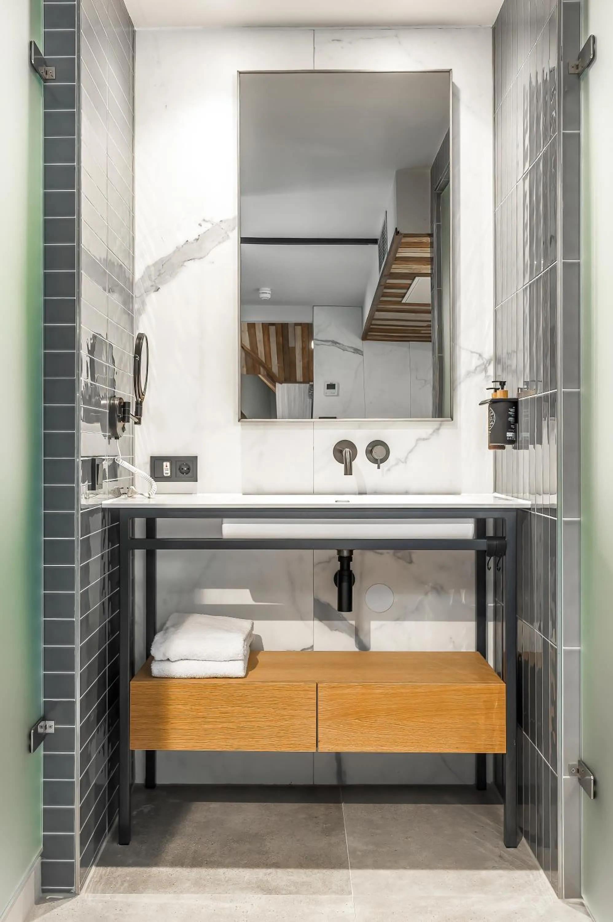 Bathroom in Cityhotel Wood