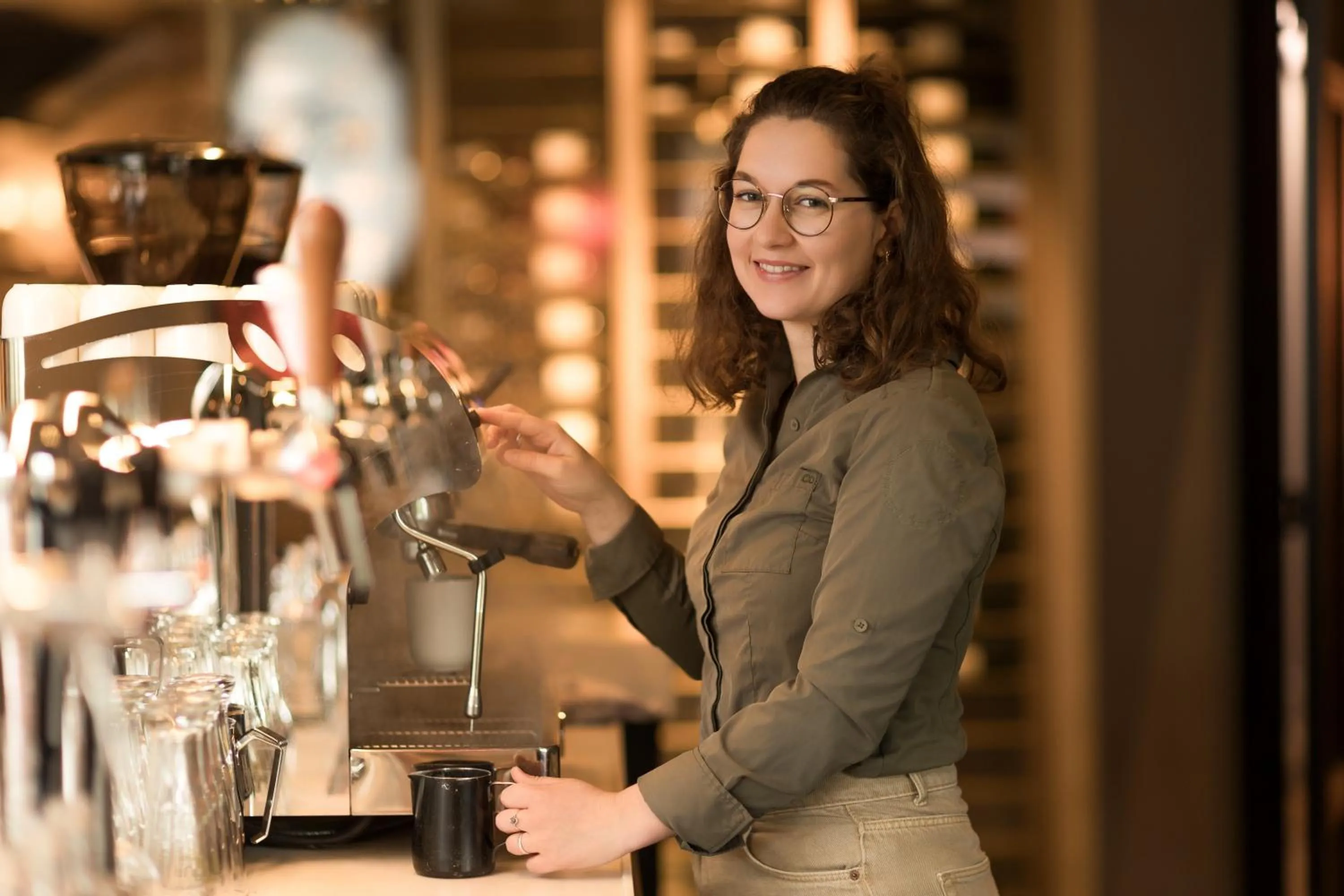 Restaurant/places to eat in Cityhotel Wood