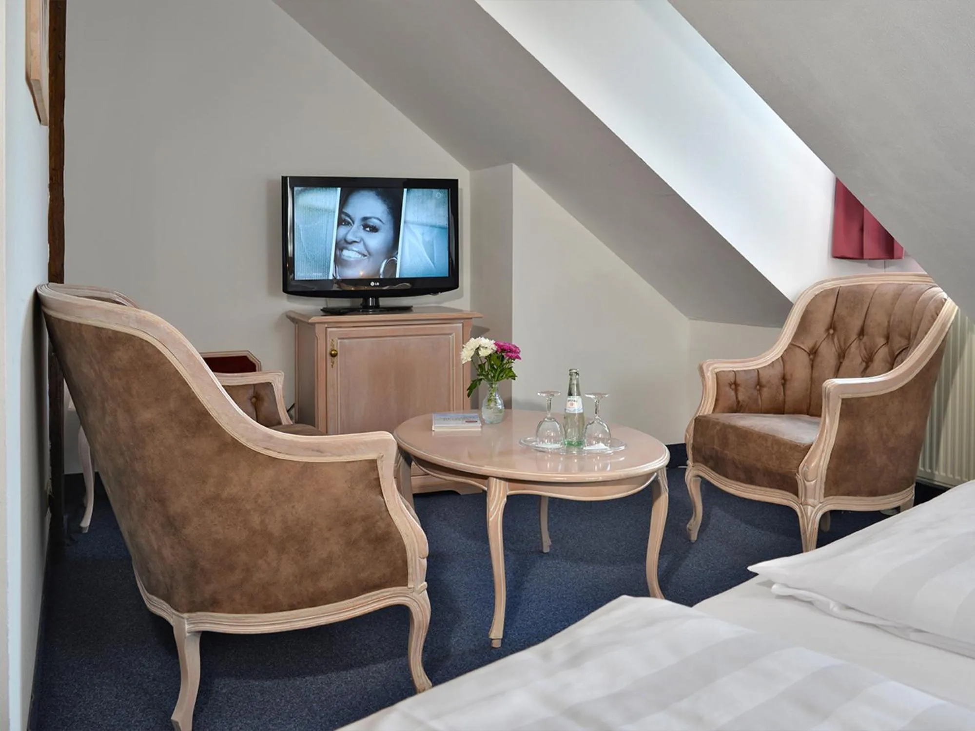 Bed in Hotel Stadt Hameln