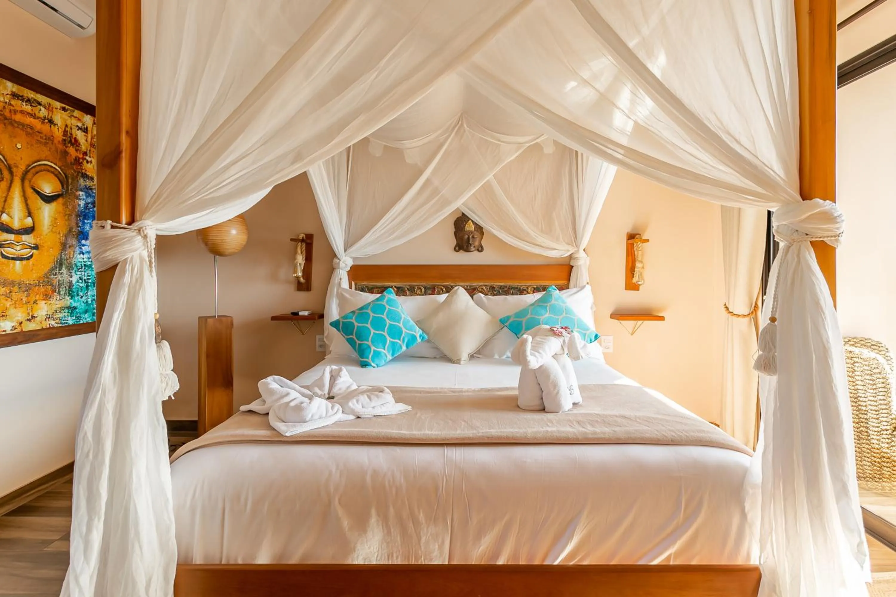 Bed in Shiva Boutique Hotel - Praia do Rosa