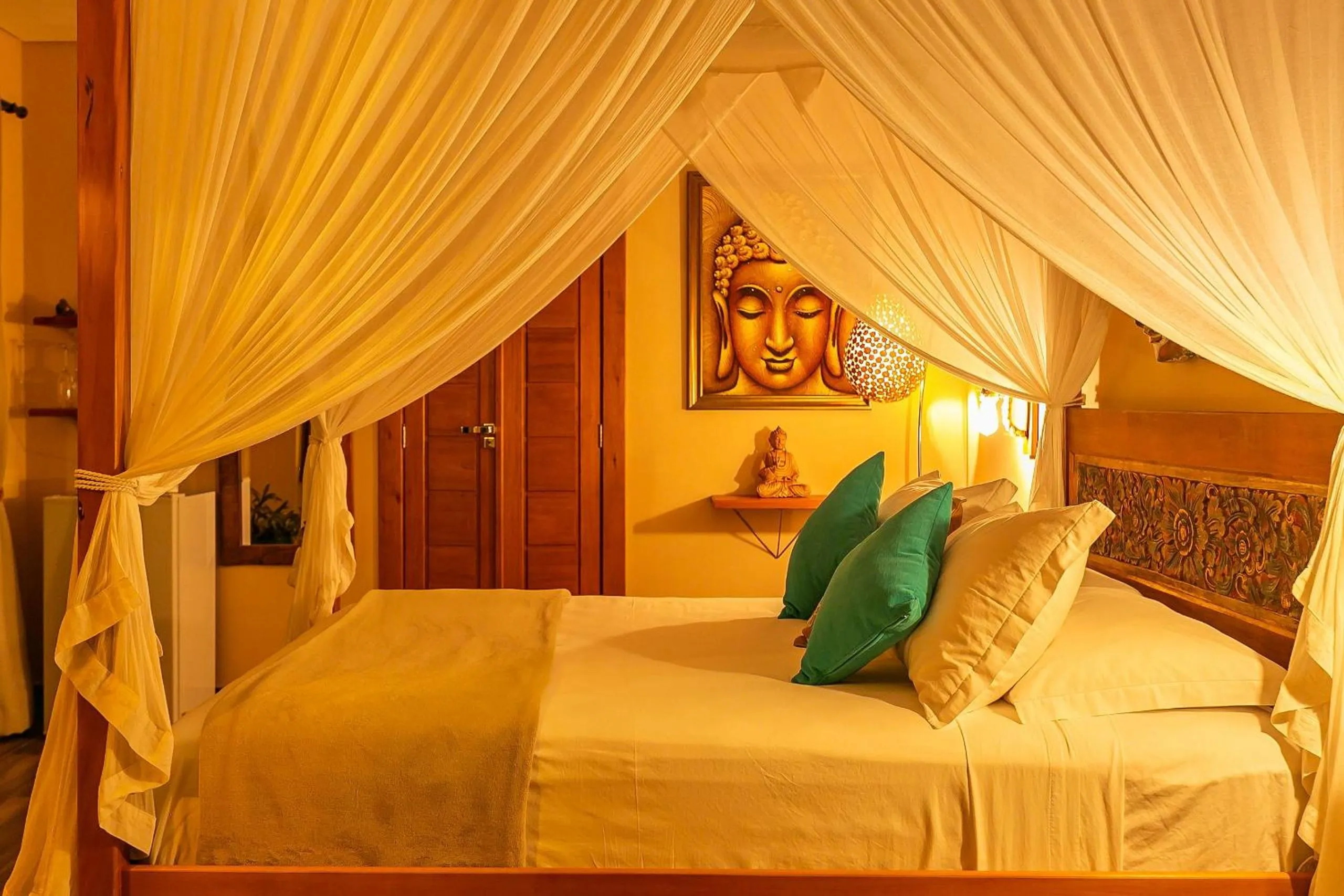 Bedroom, Bed in Shiva Boutique Hotel - Praia do Rosa