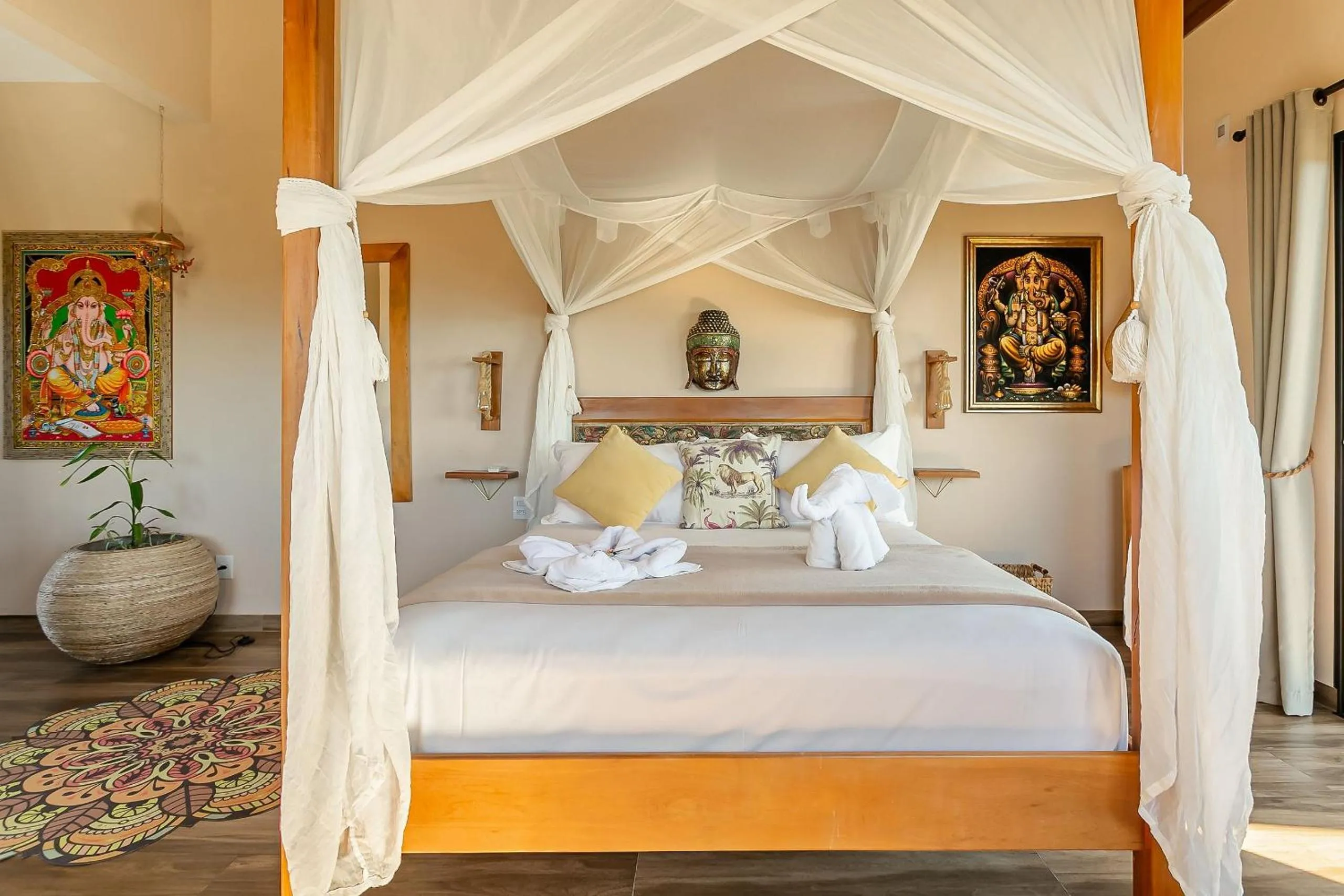 Bed in Shiva Boutique Hotel - Praia do Rosa