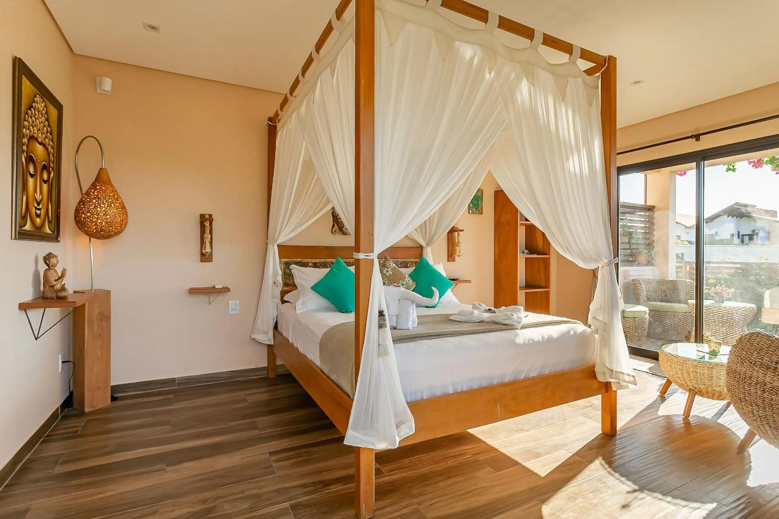 Bedroom, Bed in Shiva Boutique Hotel - Praia do Rosa