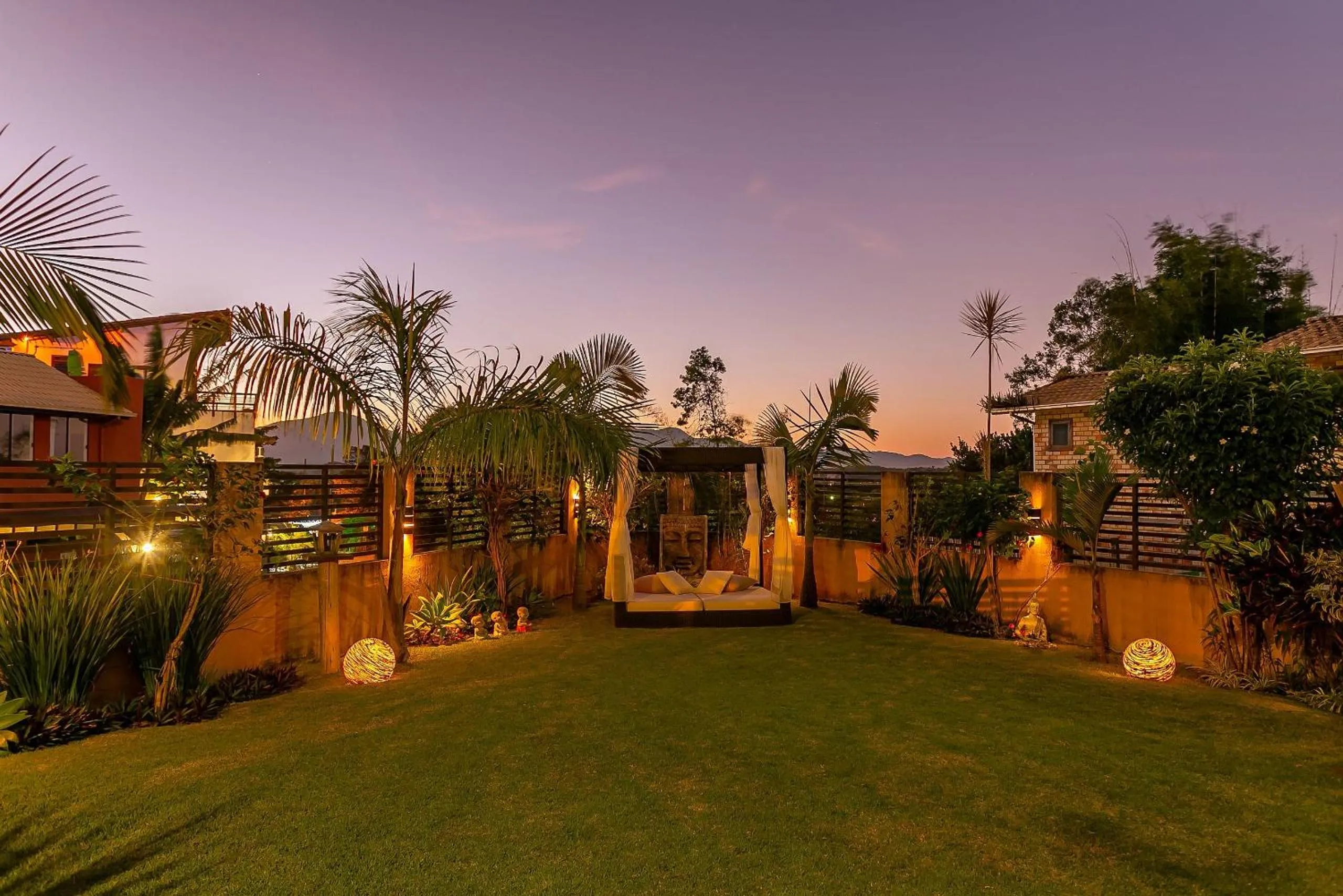 Garden in Shiva Boutique Hotel - Praia do Rosa