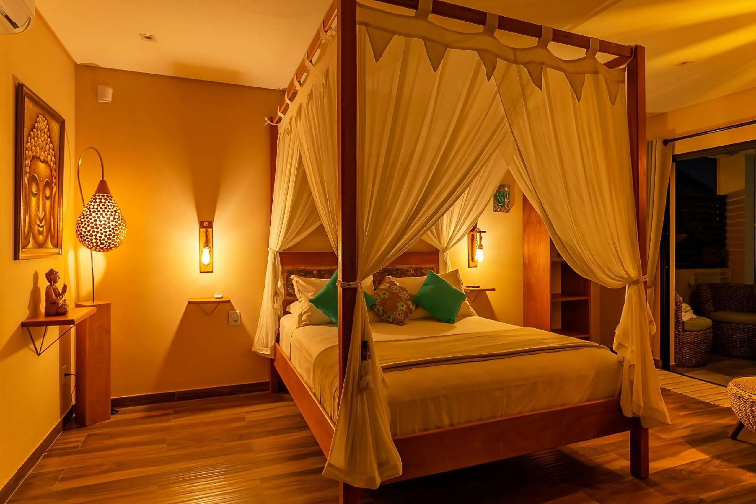 Bedroom, Bed in Shiva Boutique Hotel - Praia do Rosa