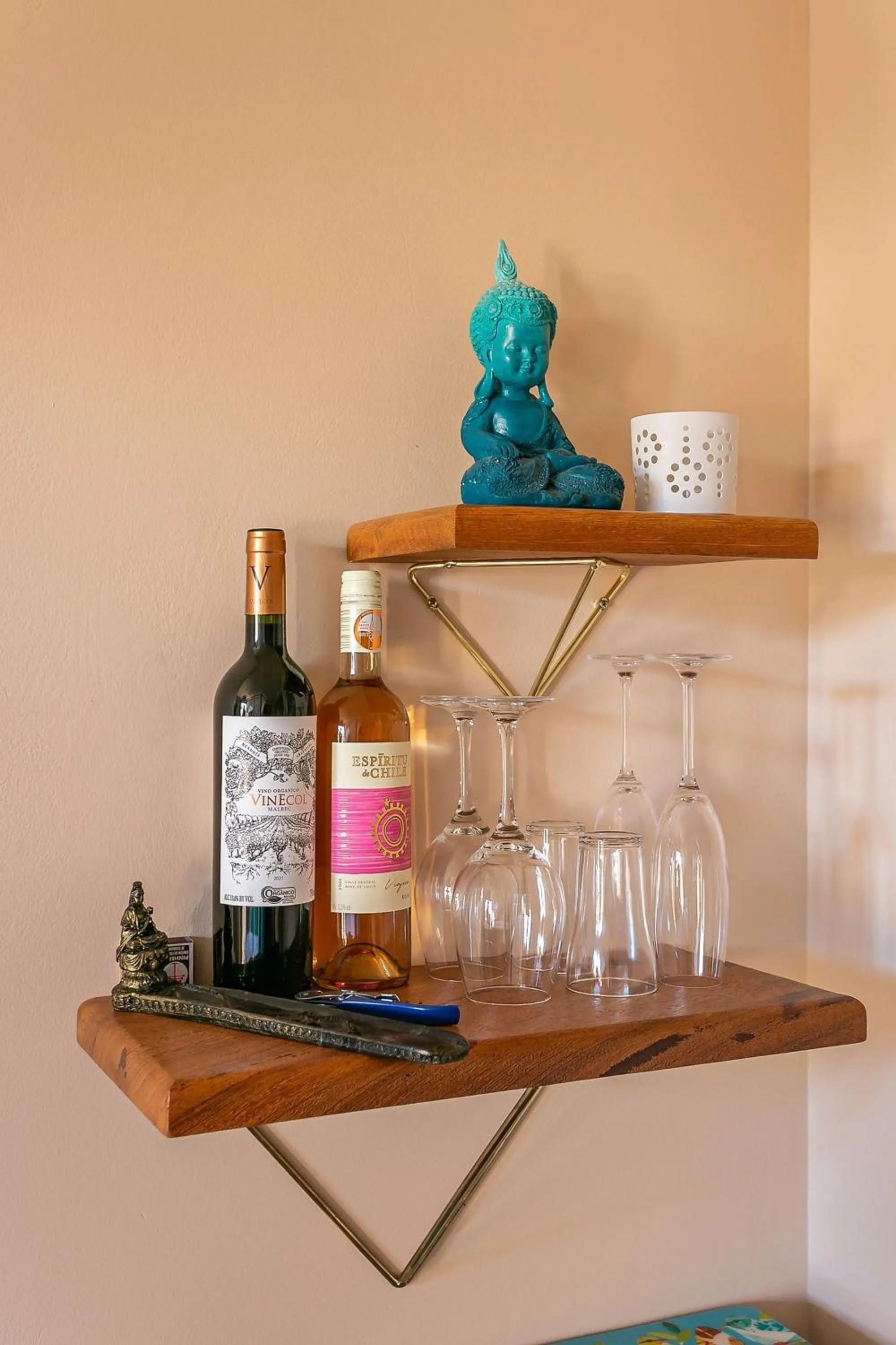 Decorative detail in Shiva Boutique Hotel - Praia do Rosa