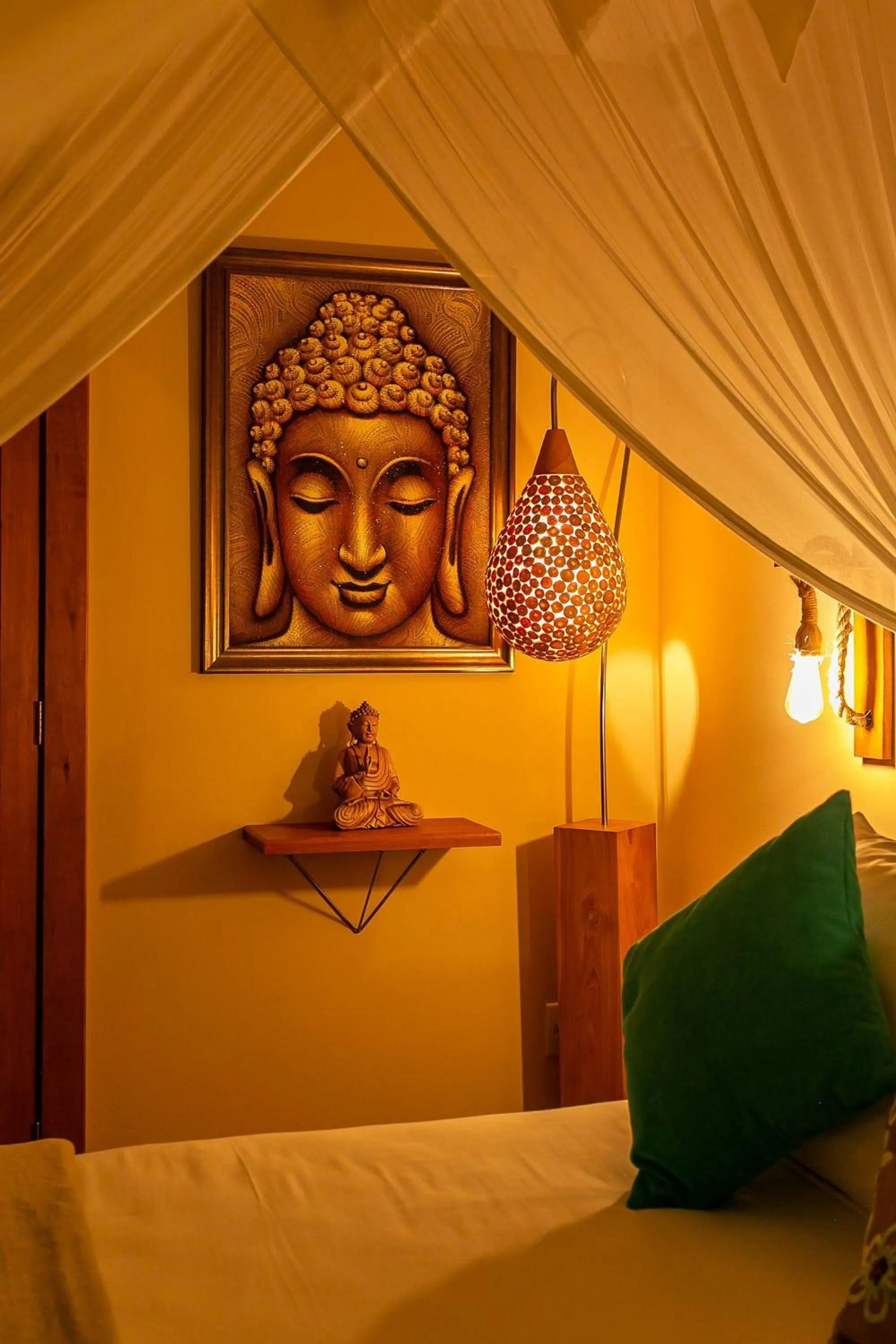 Decorative detail, Bed in Shiva Boutique Hotel - Praia do Rosa