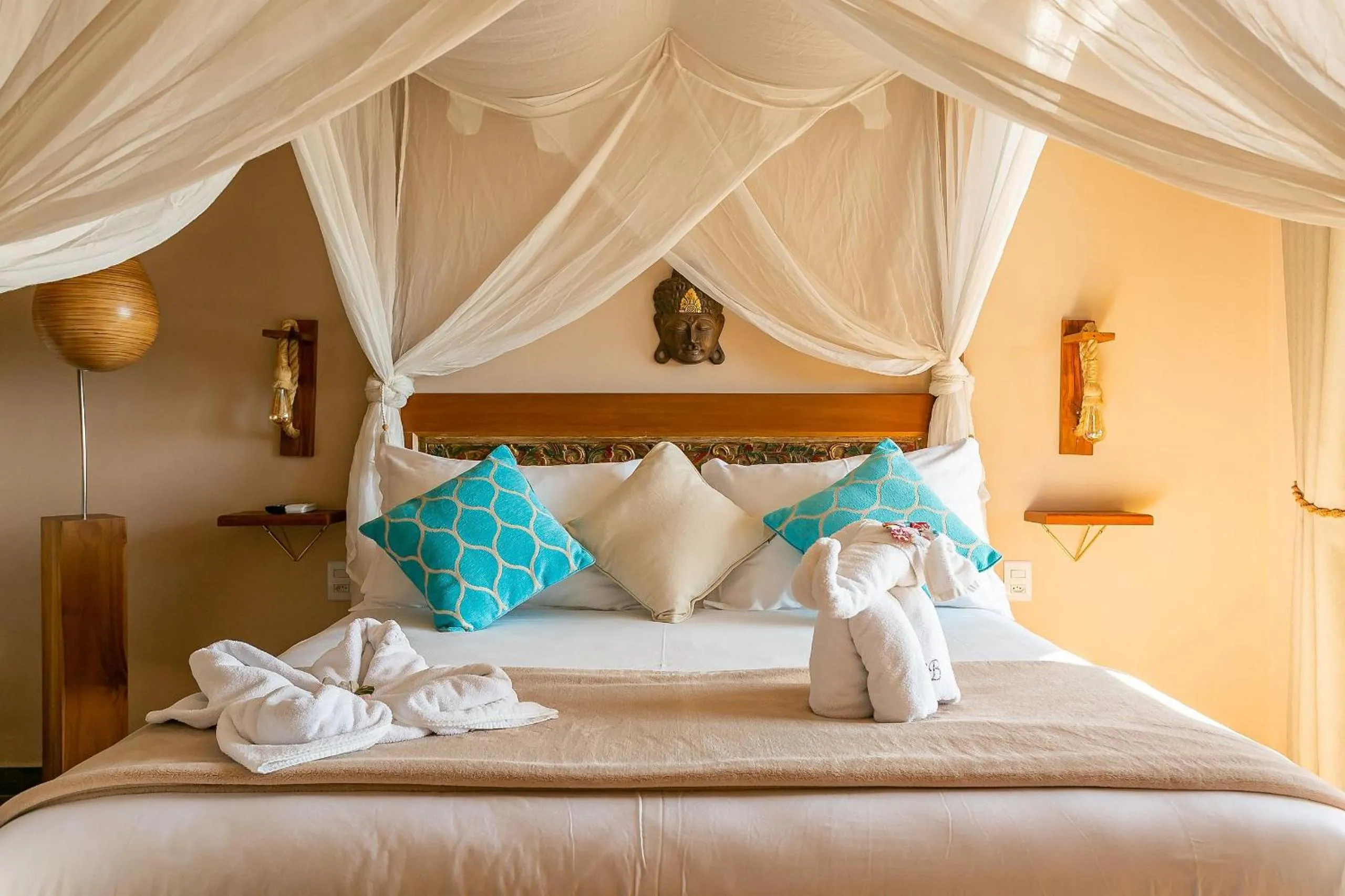 Bed in Shiva Boutique Hotel - Praia do Rosa