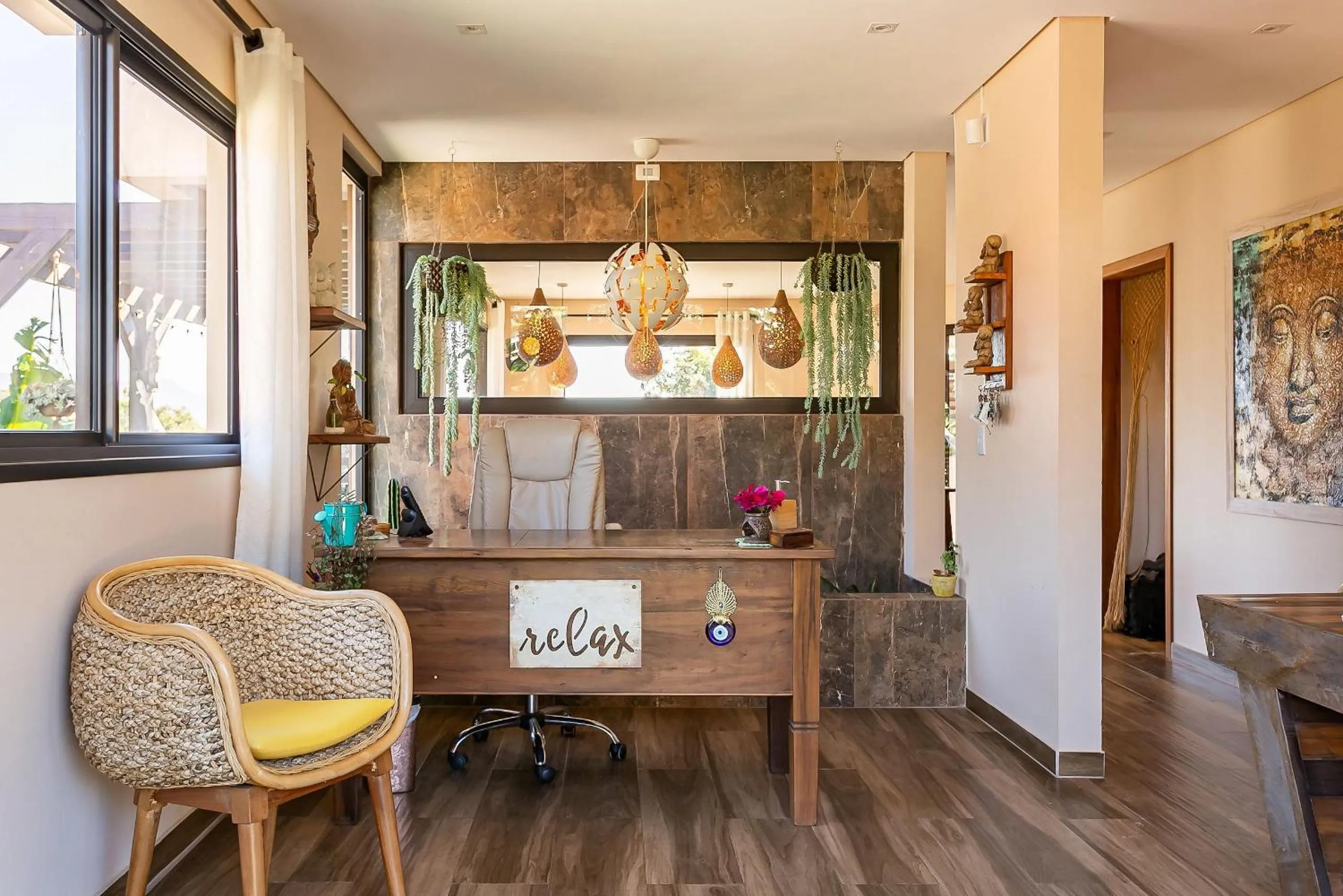 Lobby or reception in Shiva Boutique Hotel - Praia do Rosa