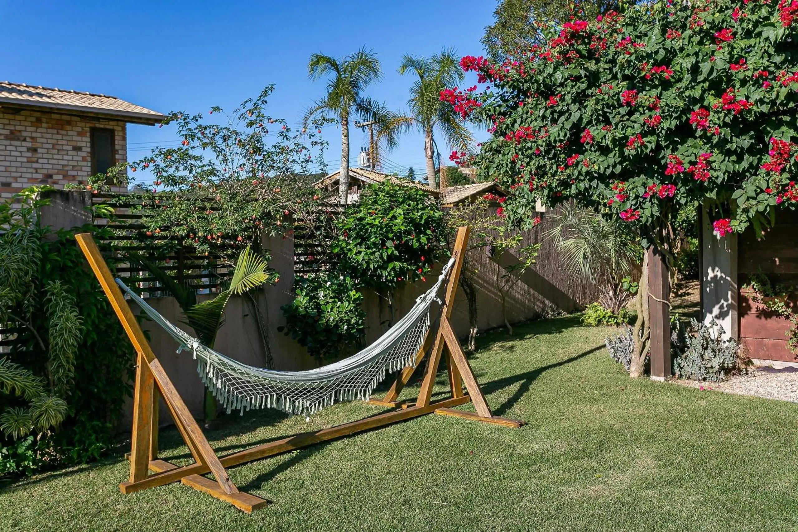 Garden view in Shiva Boutique Hotel - Praia do Rosa