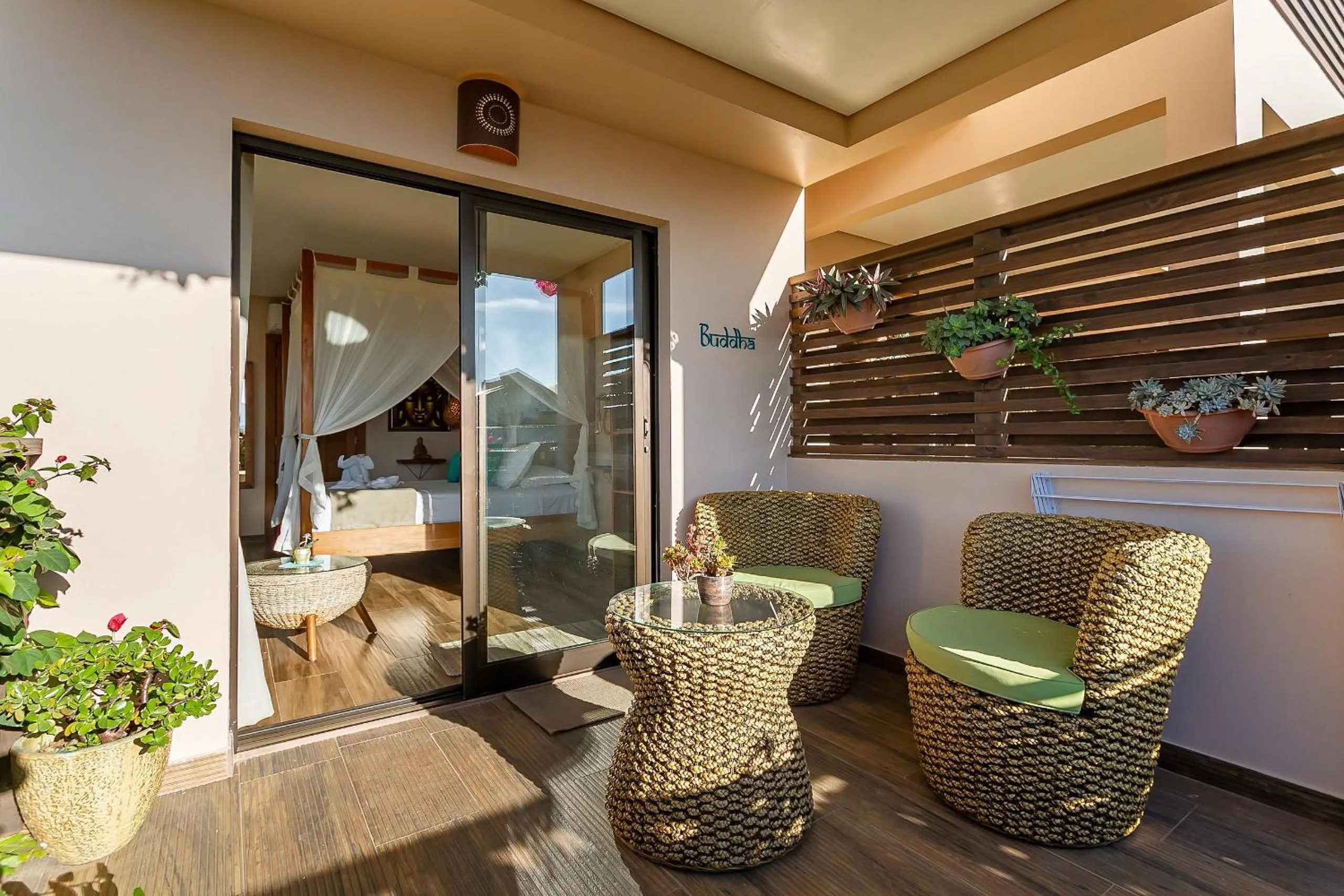 Balcony/Terrace in Shiva Boutique Hotel - Praia do Rosa