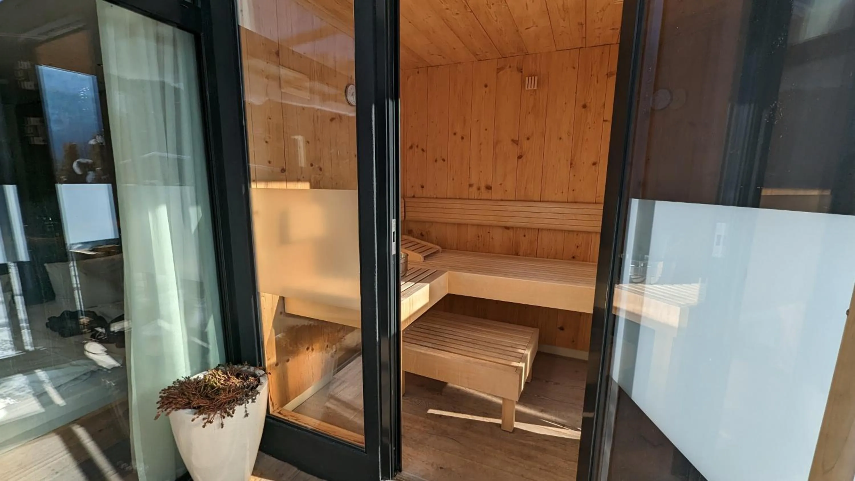 Sauna in Das Graseck - mountain hideaway & health care