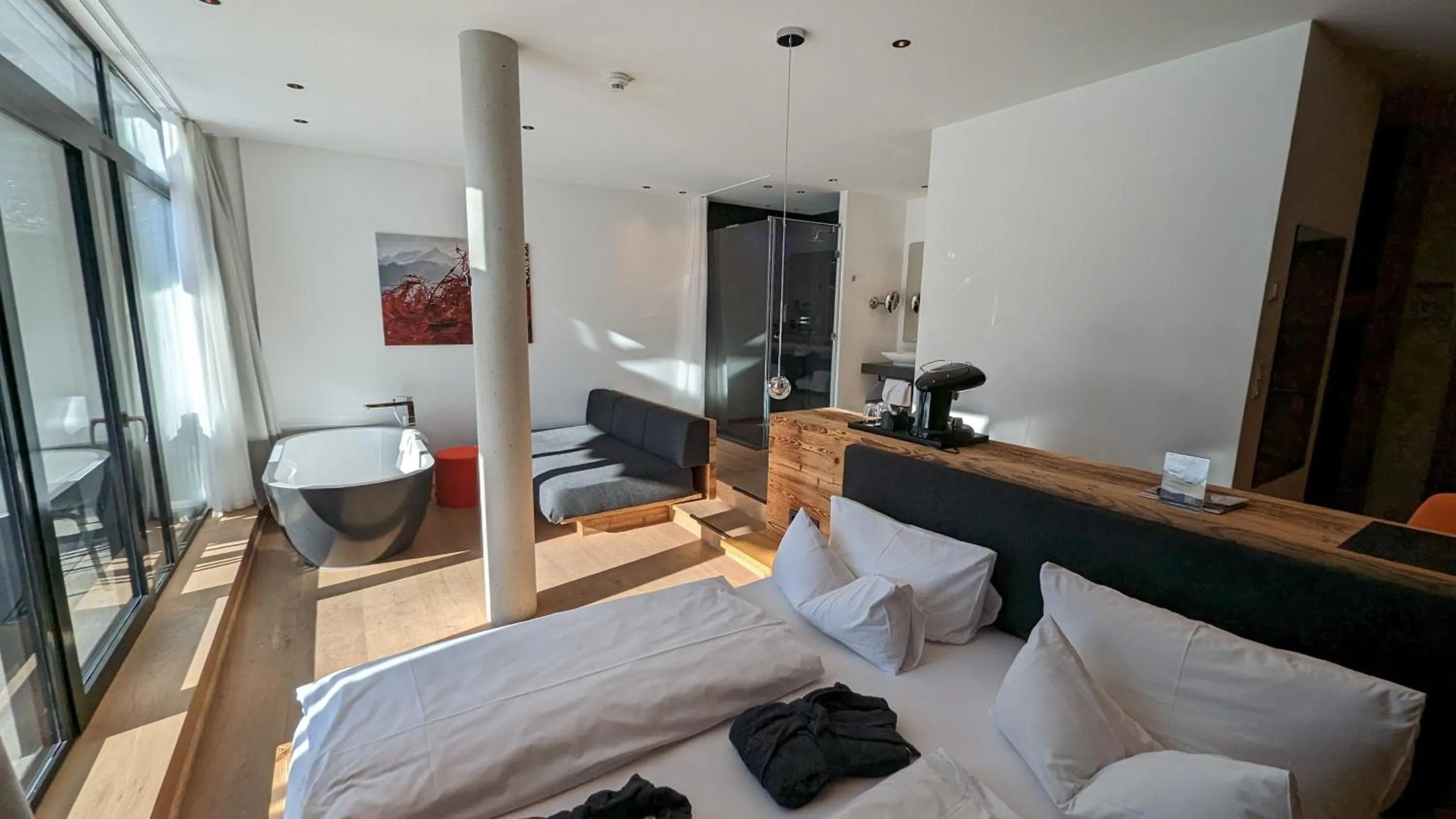 Bed in Das Graseck - mountain hideaway & health care