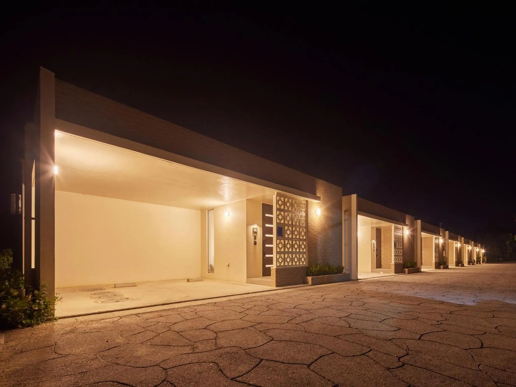 Facade/entrance in The Pool & Sauna Villa MOTOBU
