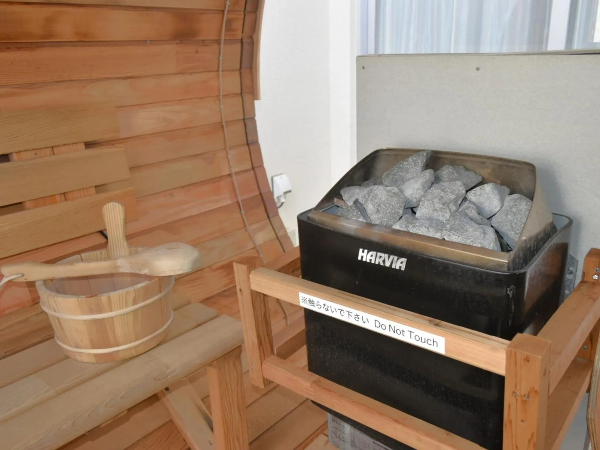 Sauna in The Pool & Sauna Villa MOTOBU