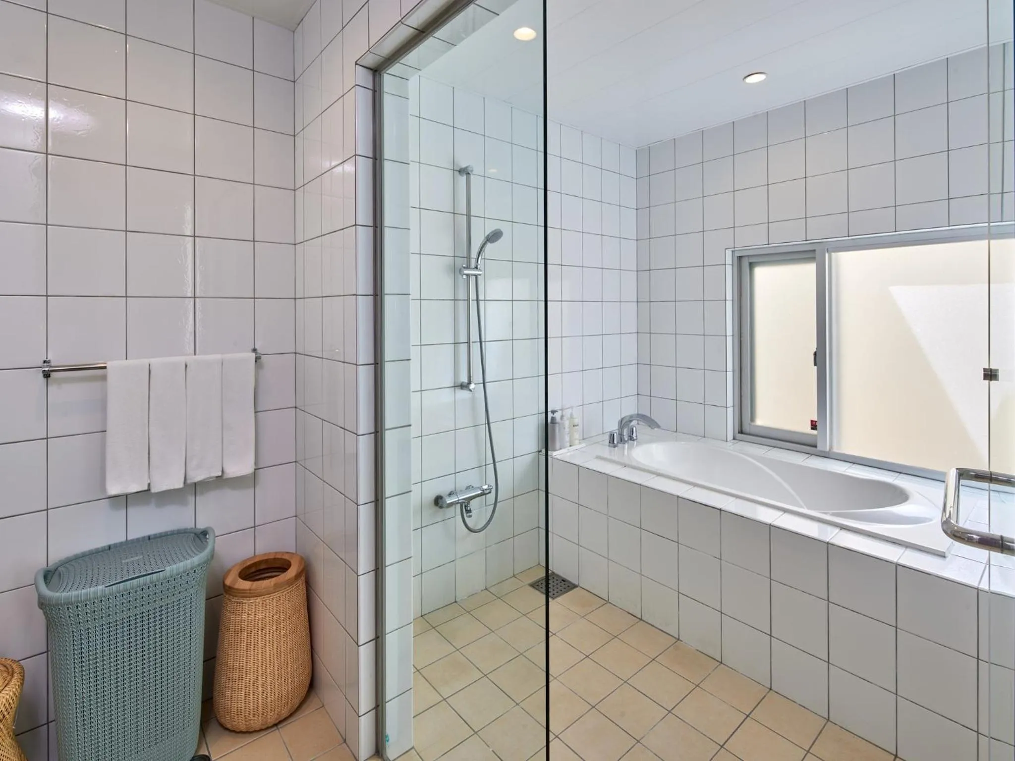 Bathroom in The Pool & Sauna Villa MOTOBU