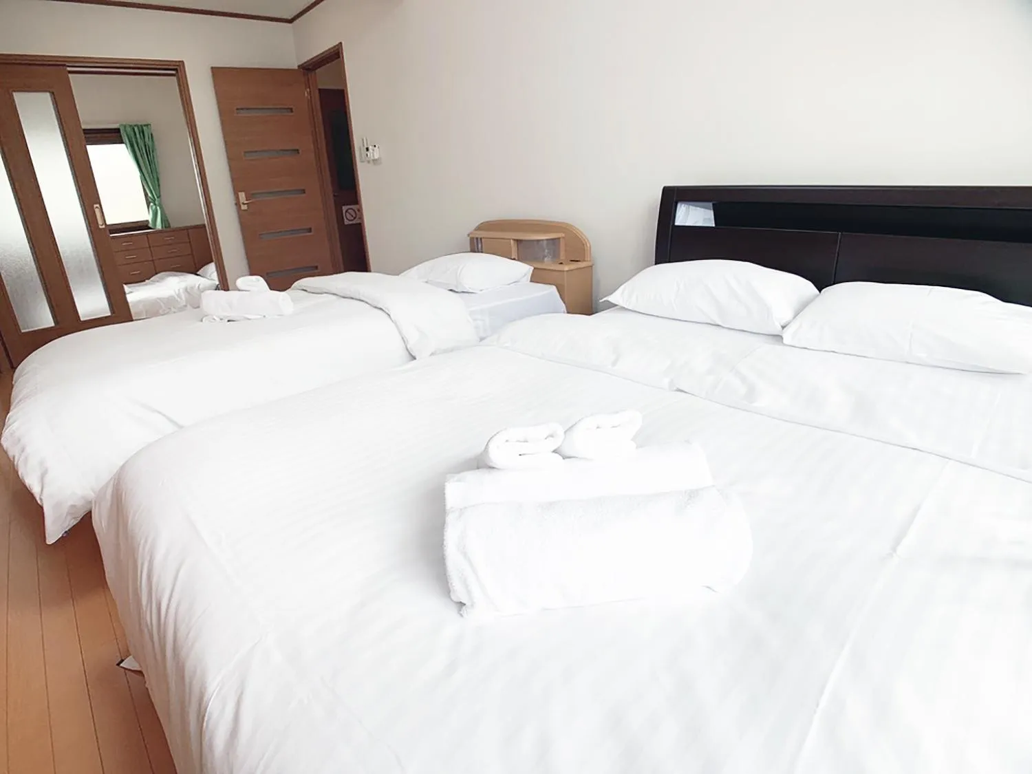 Bed in Itsukaichi First Villa Hiroshima