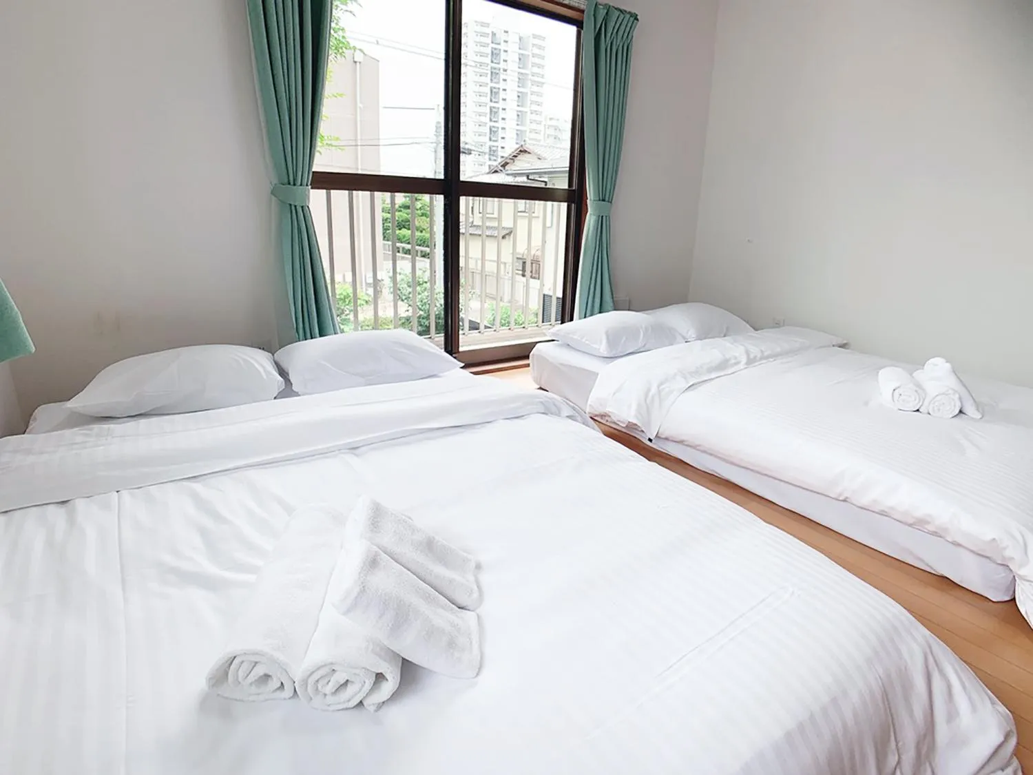 Bed in Itsukaichi First Villa Hiroshima