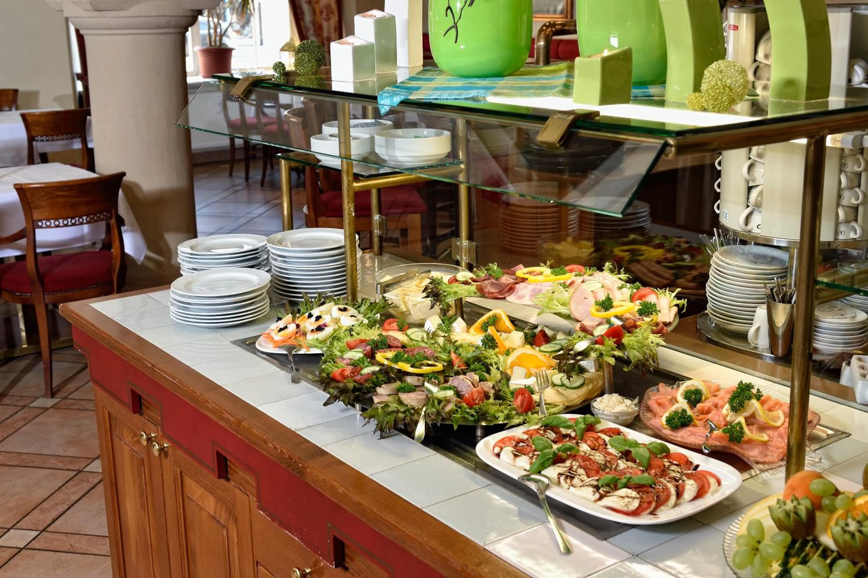 Breakfast in Hotel Graf von Mansfeld