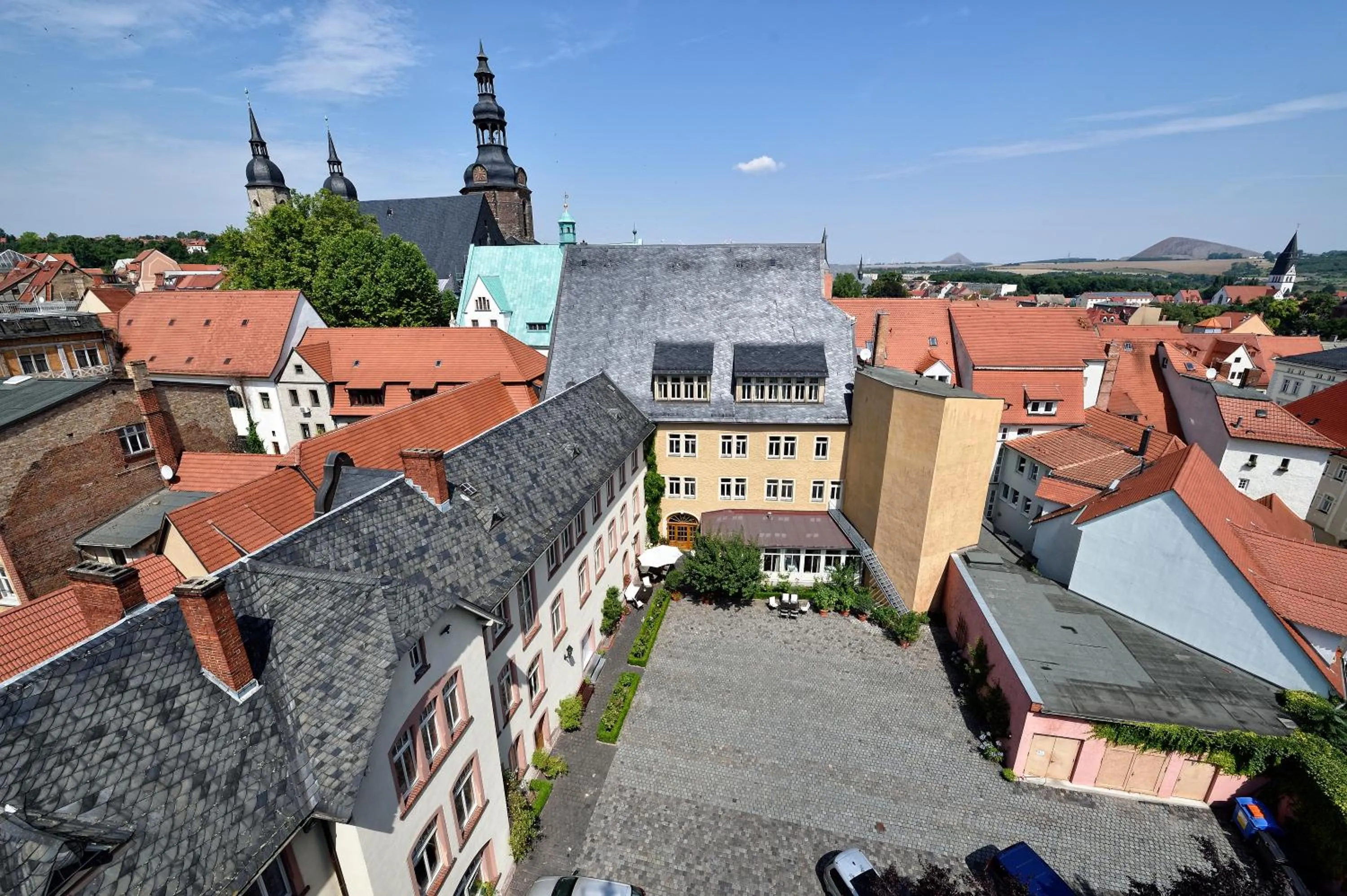 View (from property/room) in Hotel Graf von Mansfeld