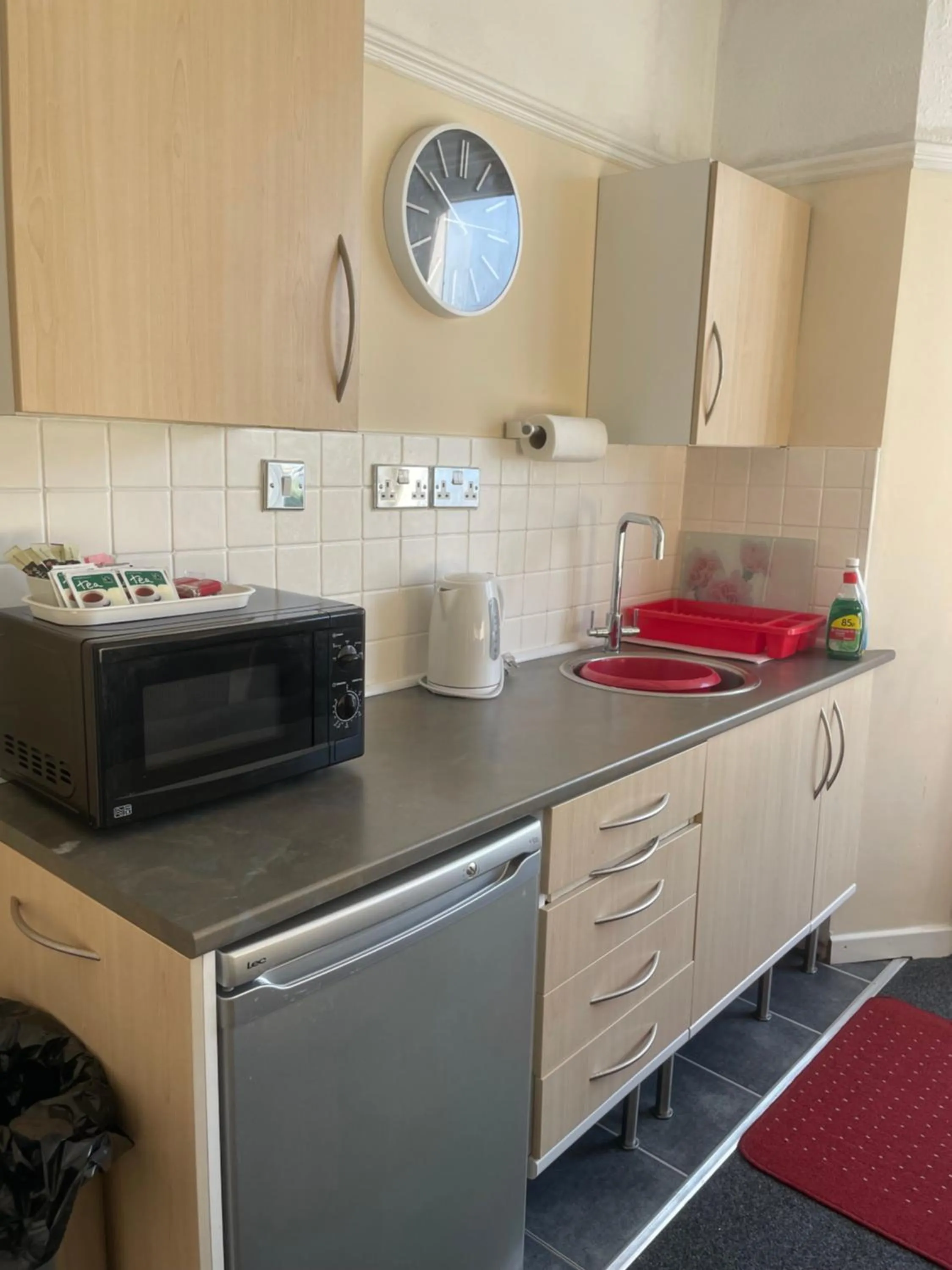 Kitchen or kitchenette in Aparthotel Blackpool