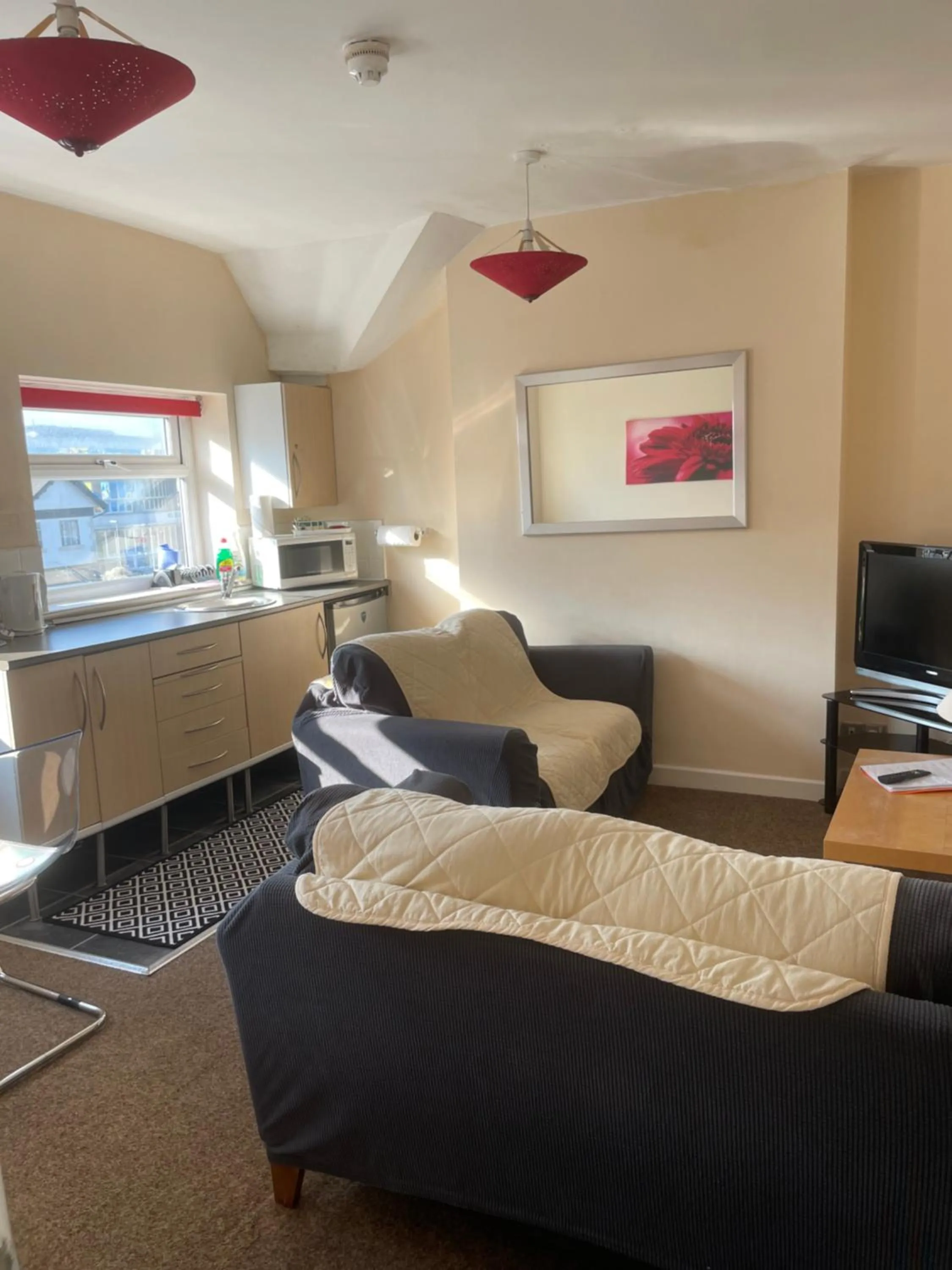 Living room in Aparthotel Blackpool