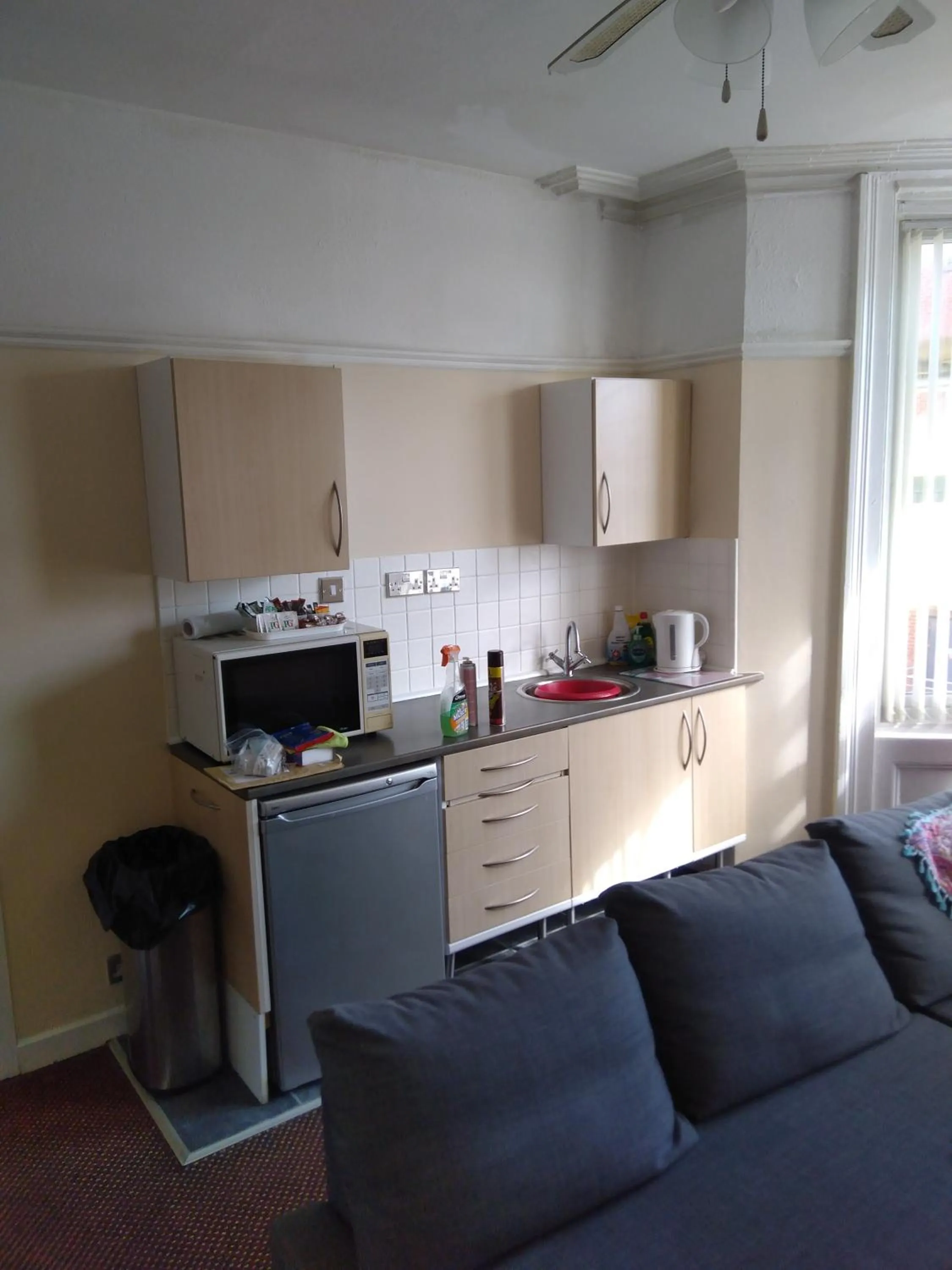 Kitchen or kitchenette in Aparthotel Blackpool