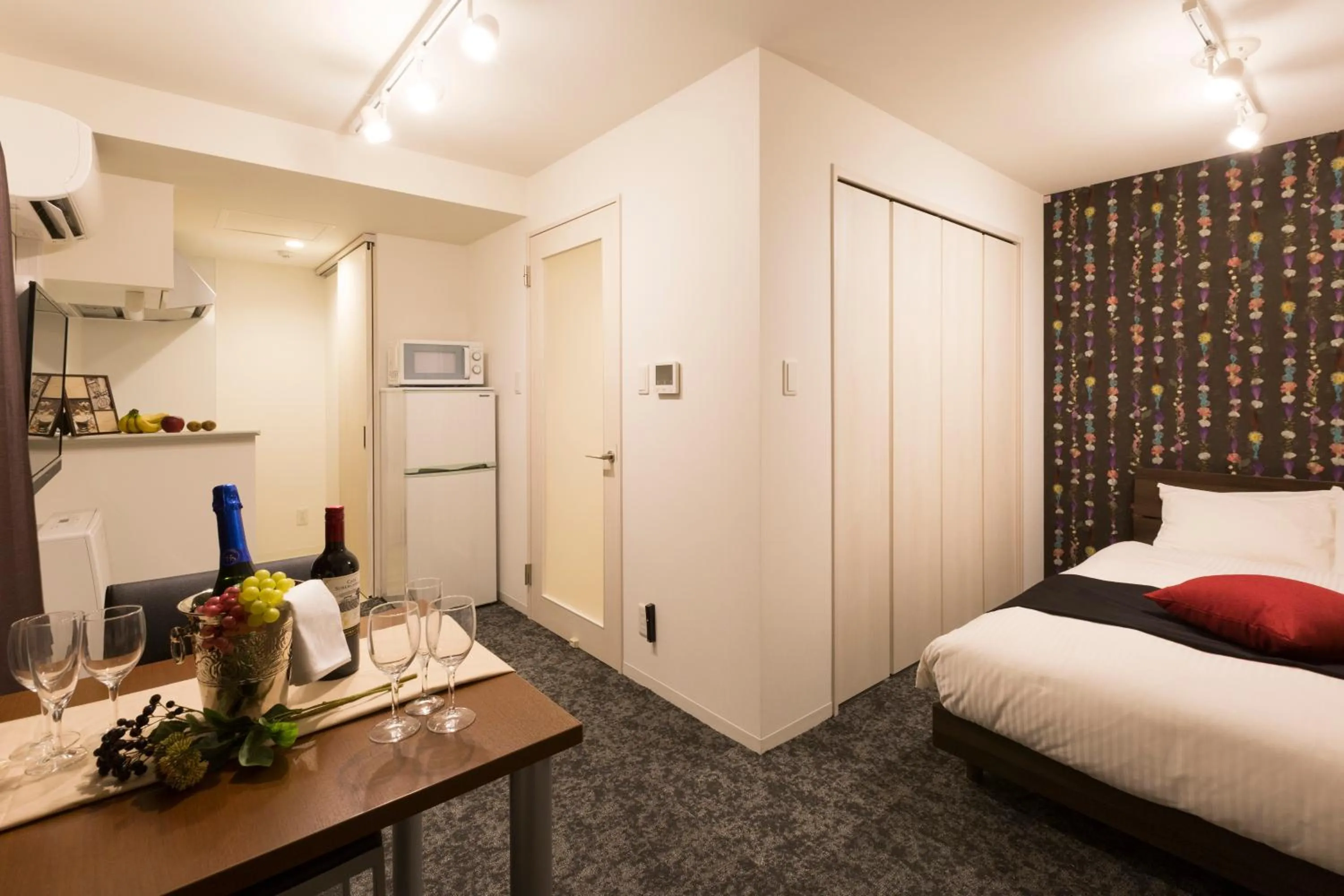 Bed in Hotel ONE'S RESIDENCE