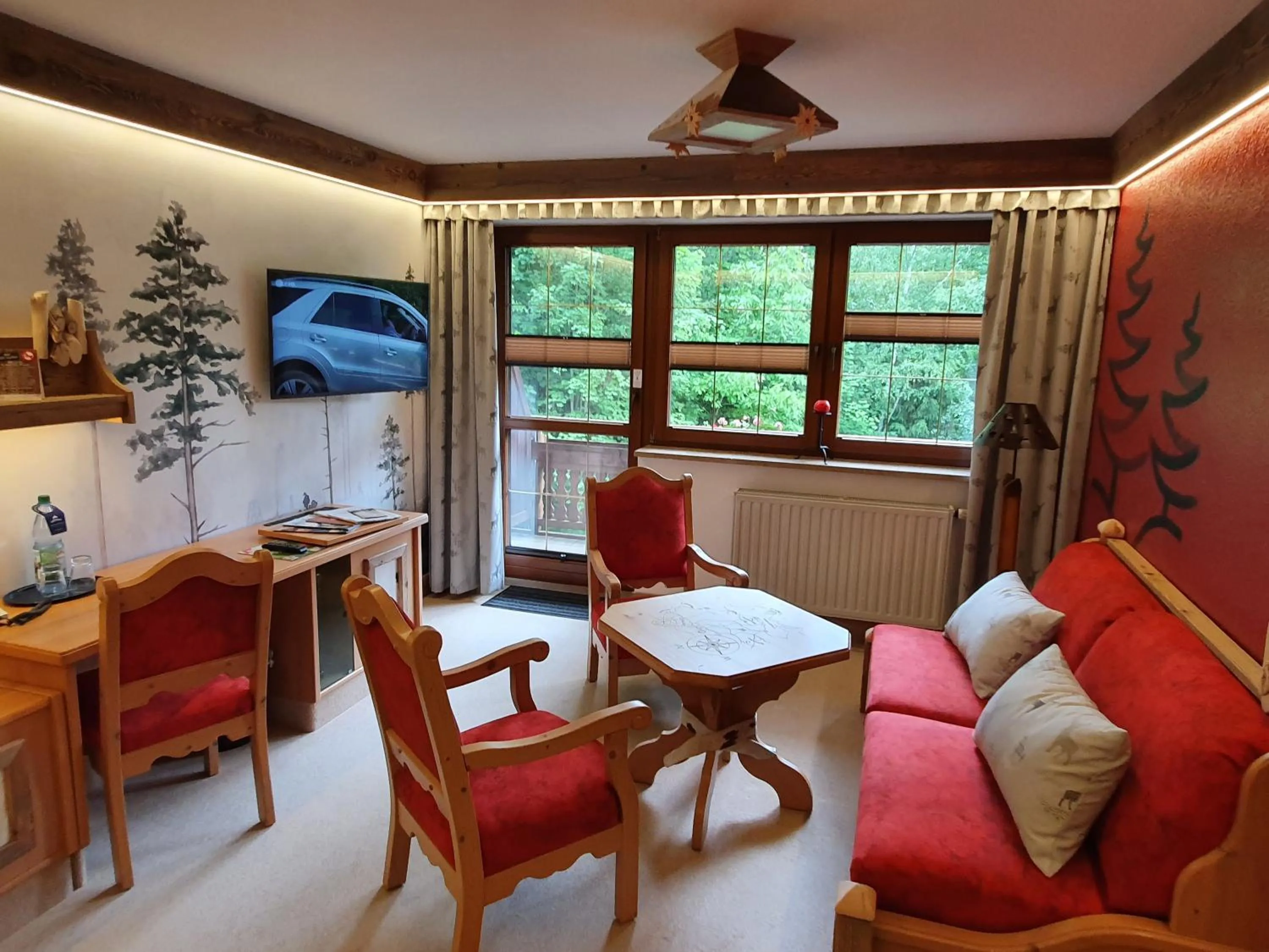 Living room in Hotel und Restaurant Köhlerhütte - Fürstenbrunn