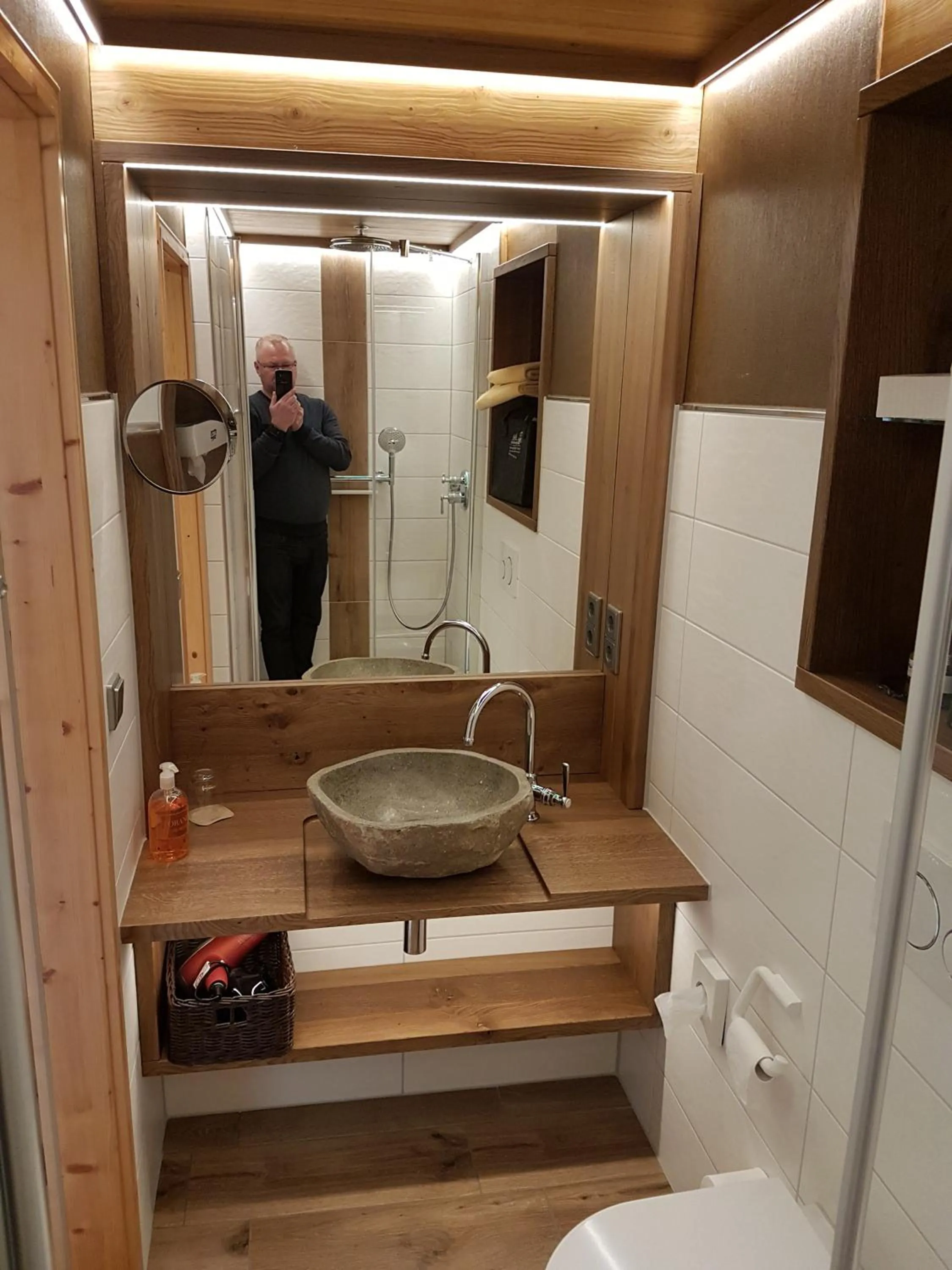 Bathroom in Hotel und Restaurant Köhlerhütte - Fürstenbrunn