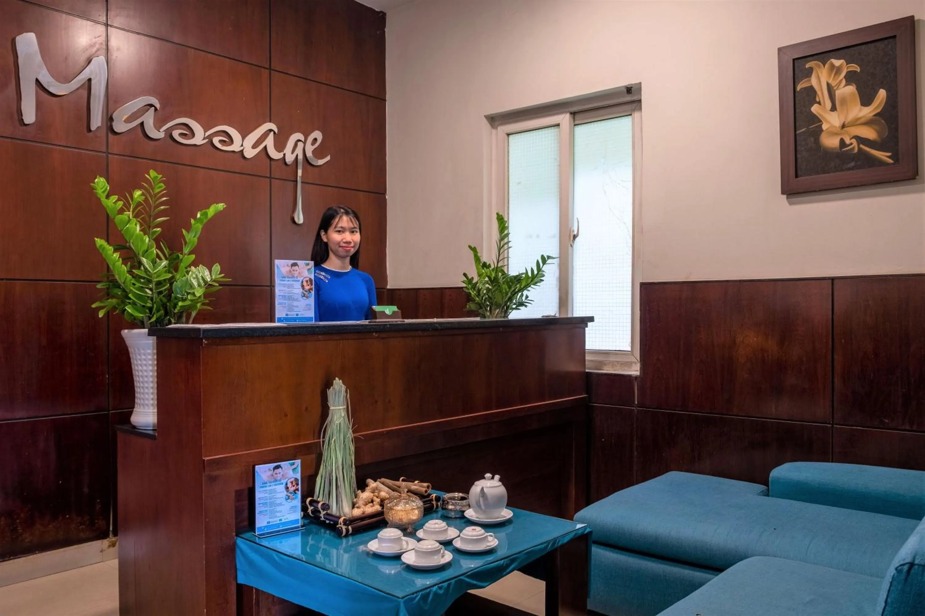 Lobby or reception in Phong Lan 2 Hotel