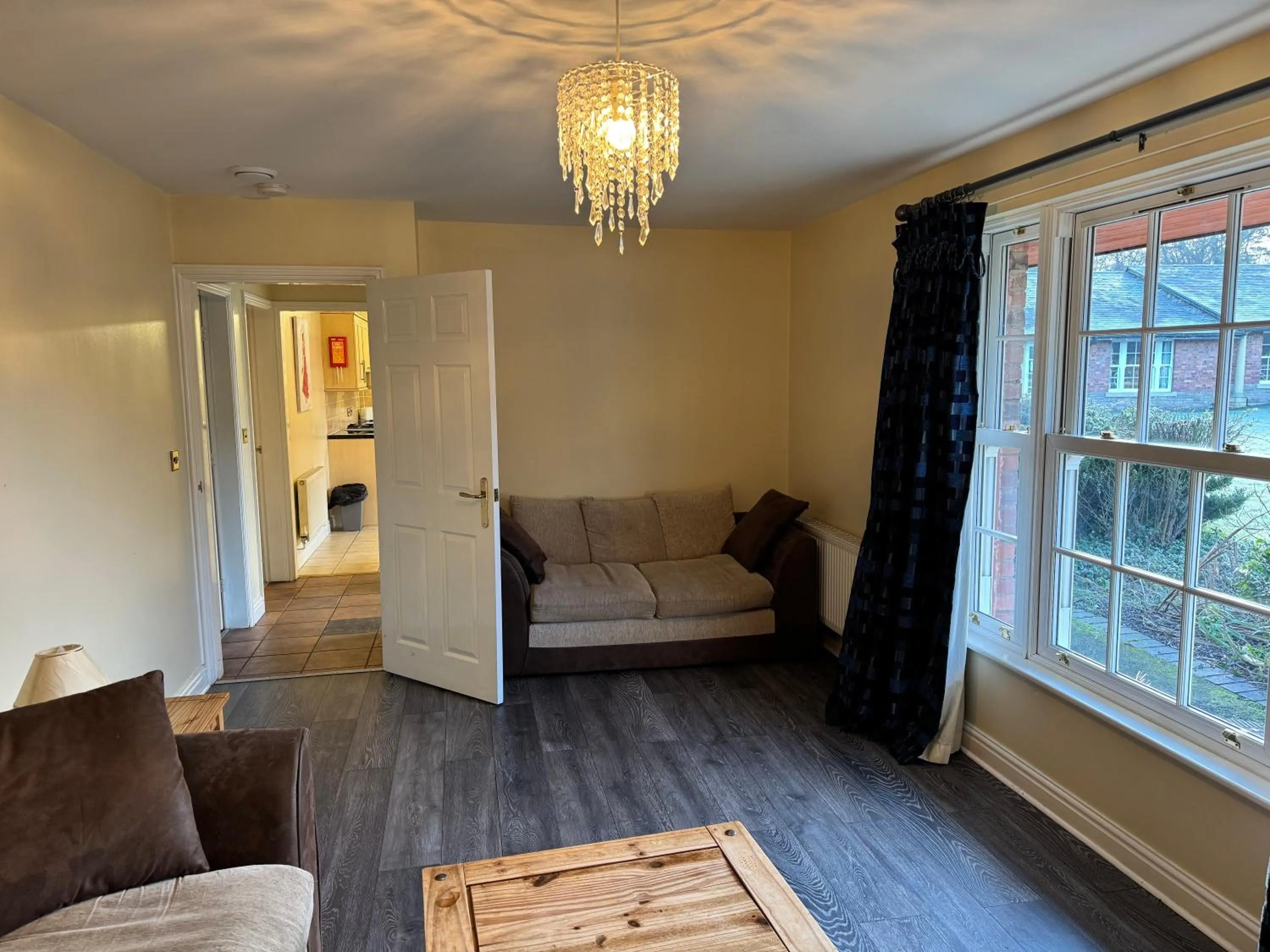 Living room in Netley Hall