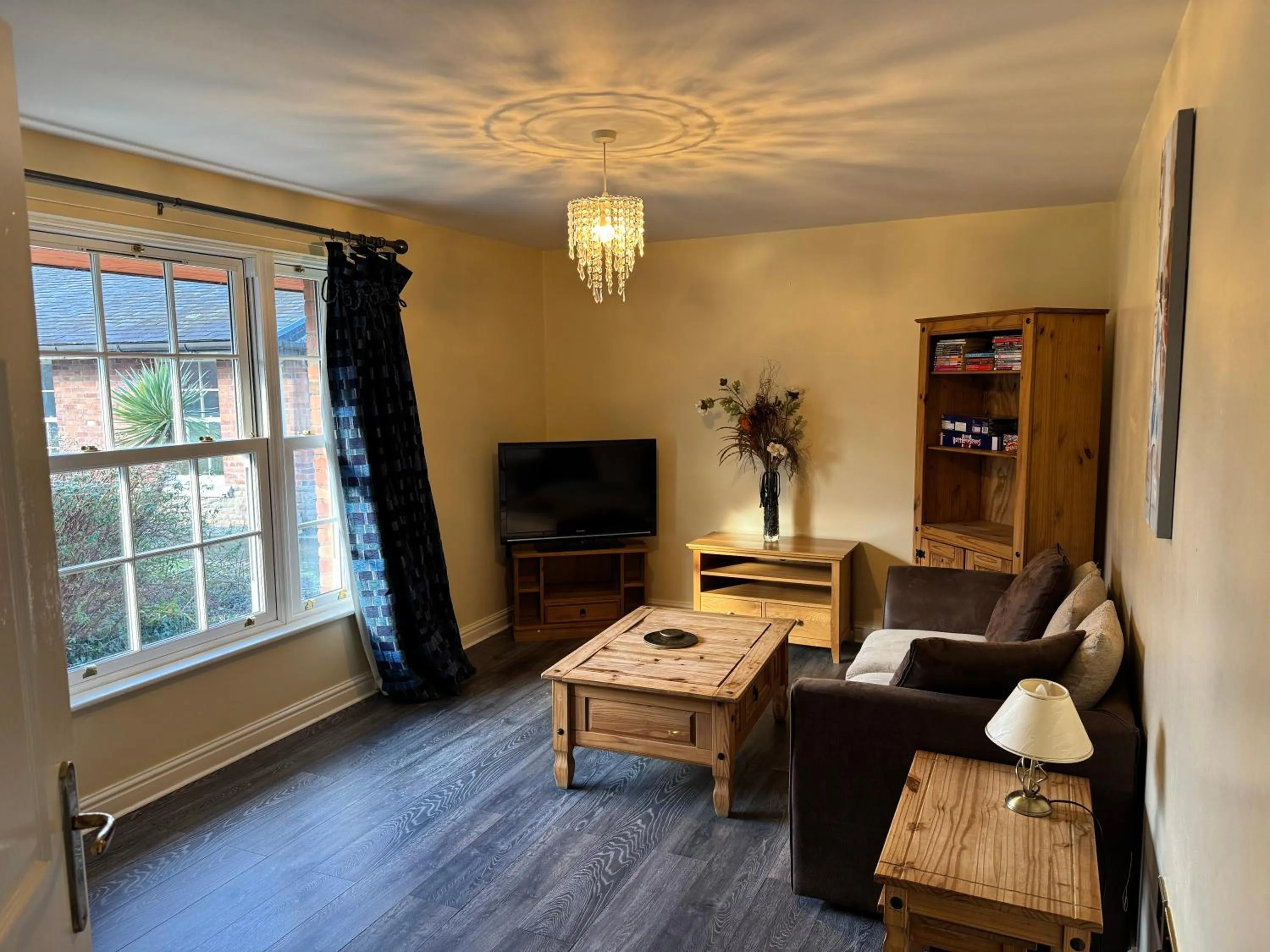 Living room in Netley Hall