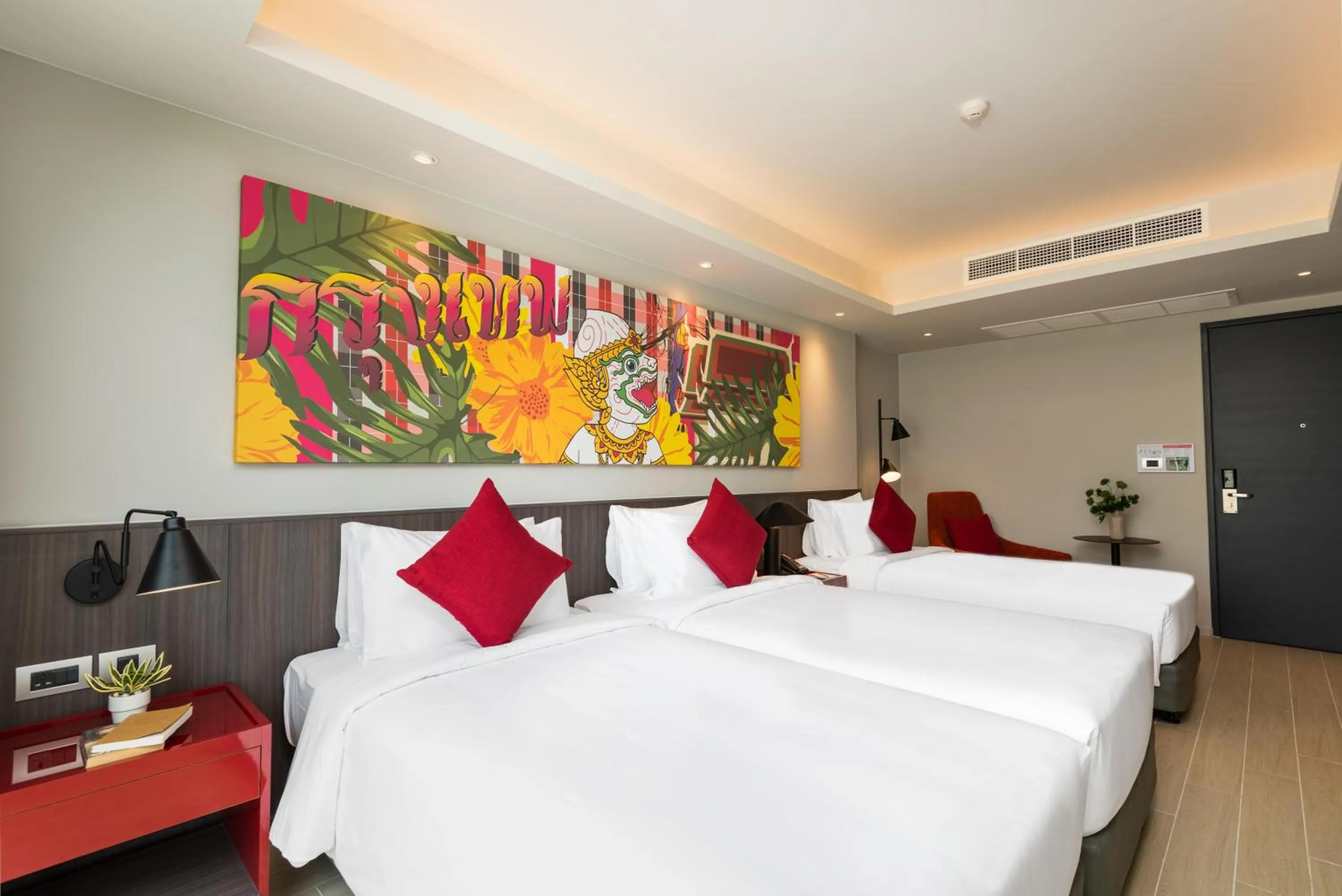 Bedroom, Bed in Maitria Hotel Rama 9 Bangkok - A Chatrium Collection