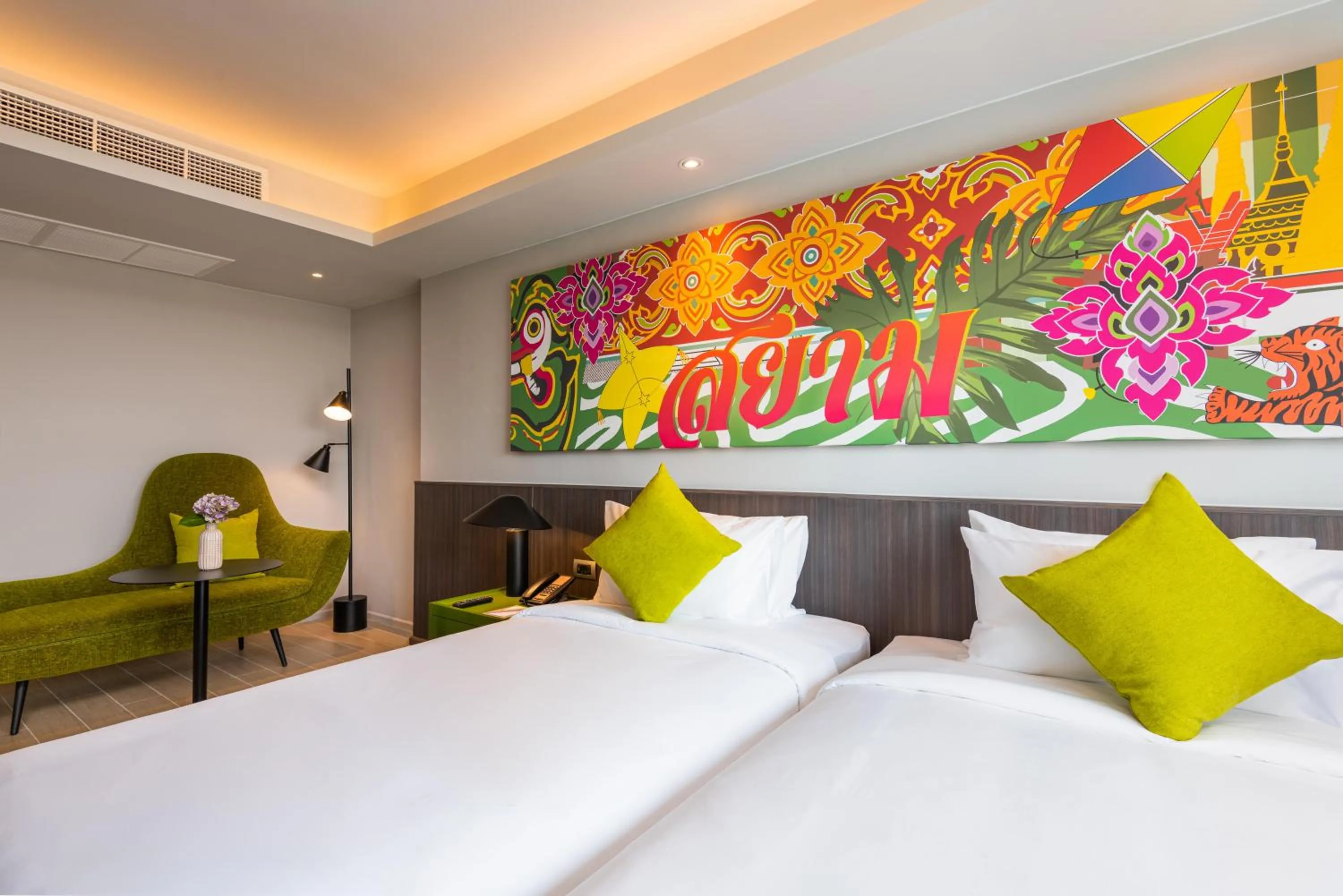 Bed in Maitria Hotel Rama 9 Bangkok - A Chatrium Collection